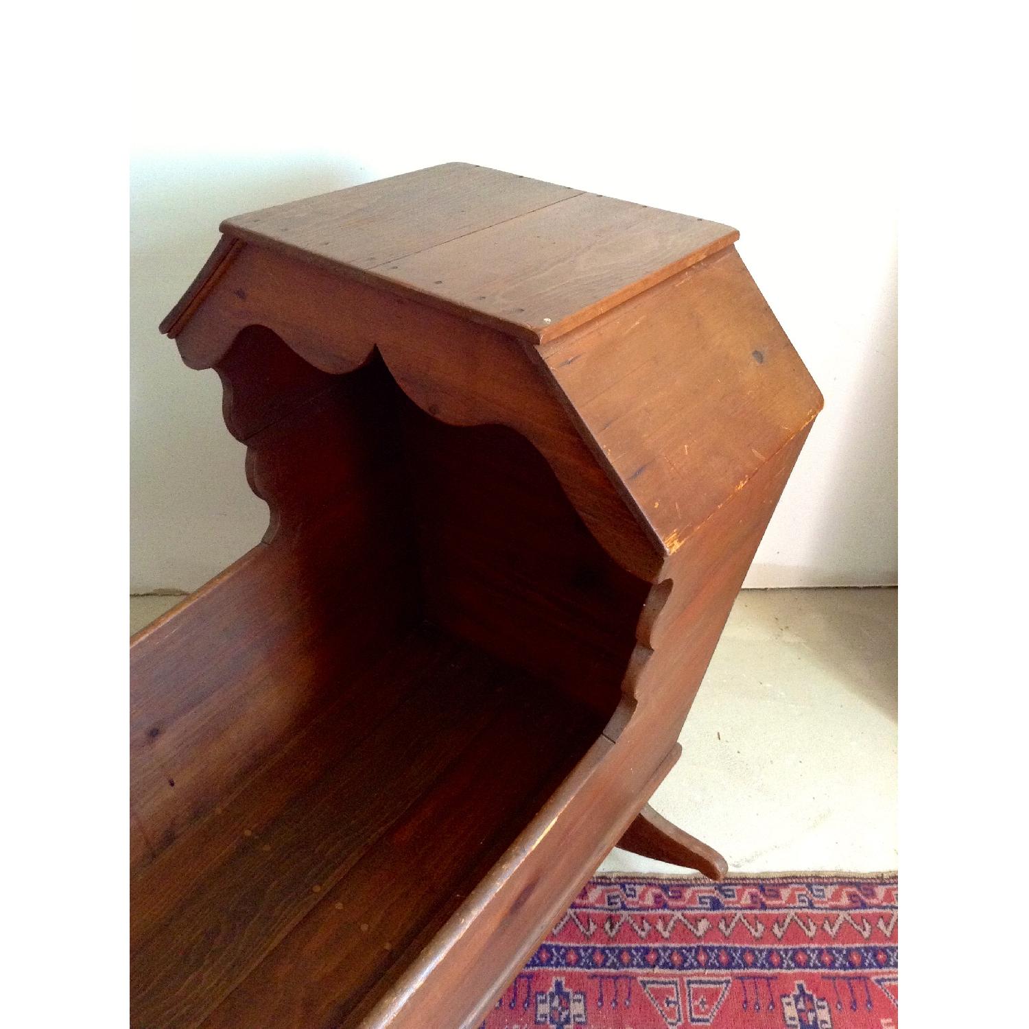 Antique Large Cradle - image-3