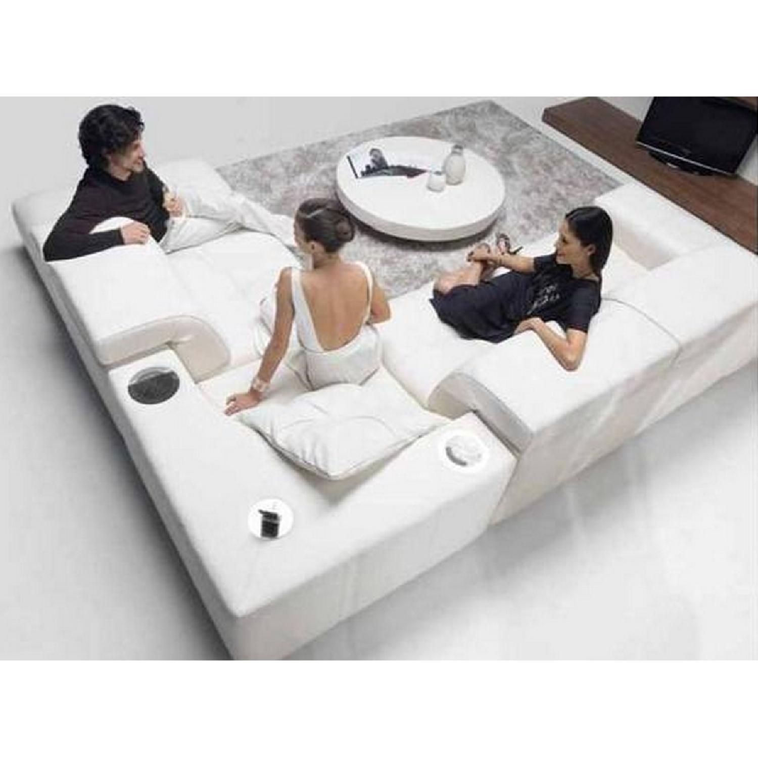 Natuzzi Italian Modern Sectional Sofa - image-4