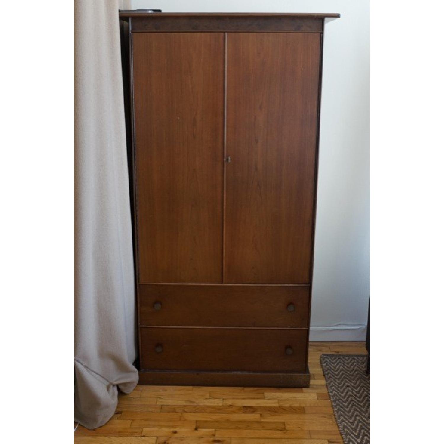 Milo Baughman Directional Mid-Century Wardrobe/Armoire - image-1