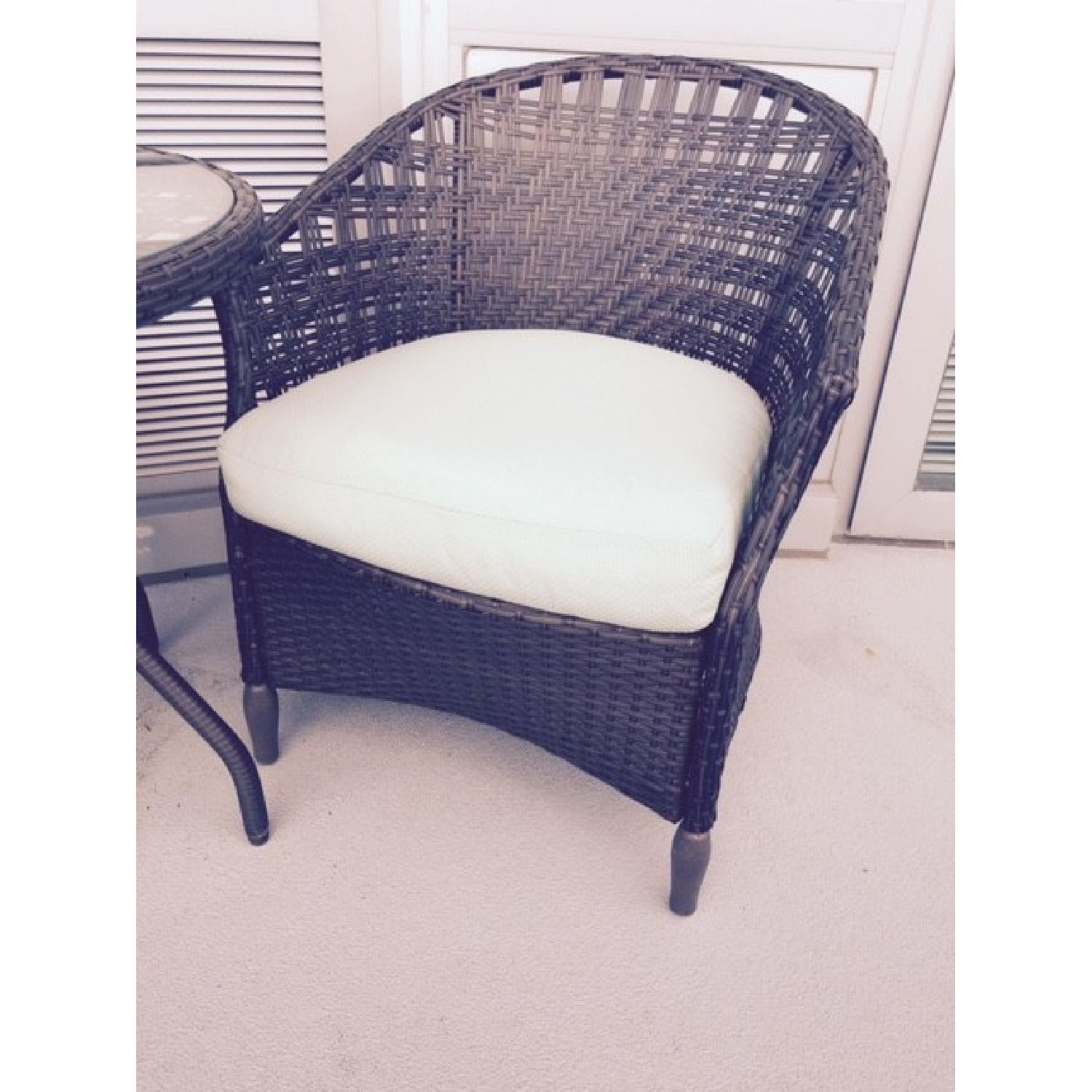 Hampton Bay Summer Patio Bistro Set with Ottomans - image-2