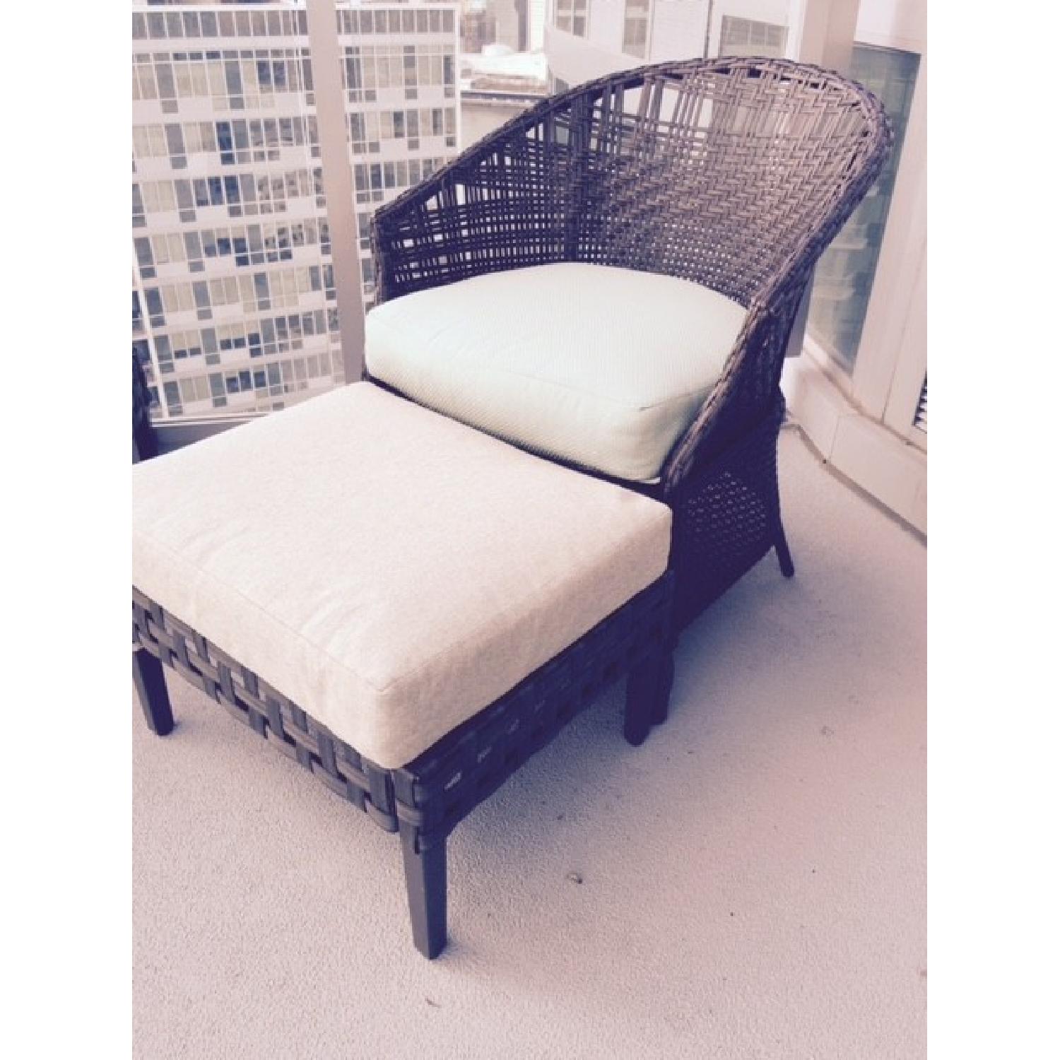 Hampton Bay Summer Patio Bistro Set with Ottomans - image-5