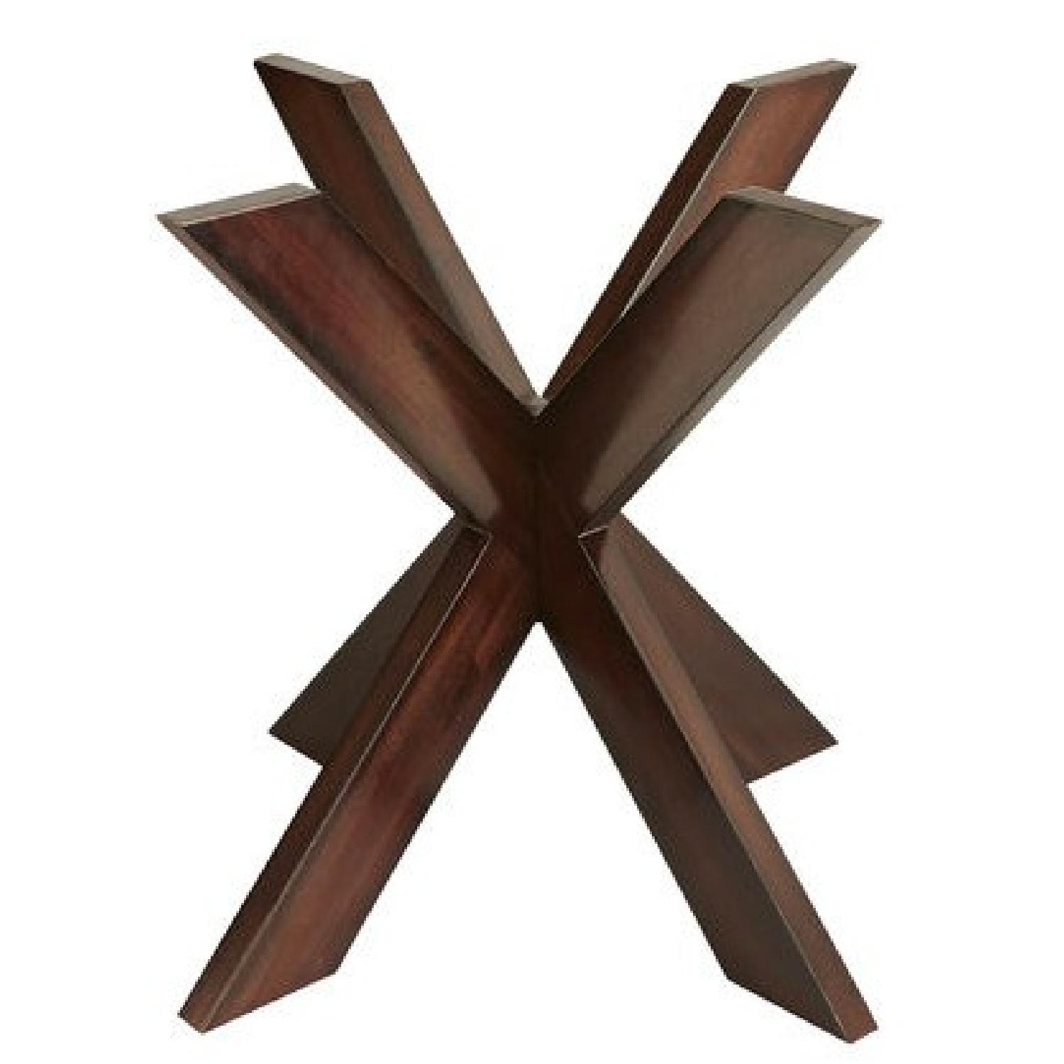 Pier 1 Simon X Dining Table in Espresso w/ 4 Dining Chairs - image-1