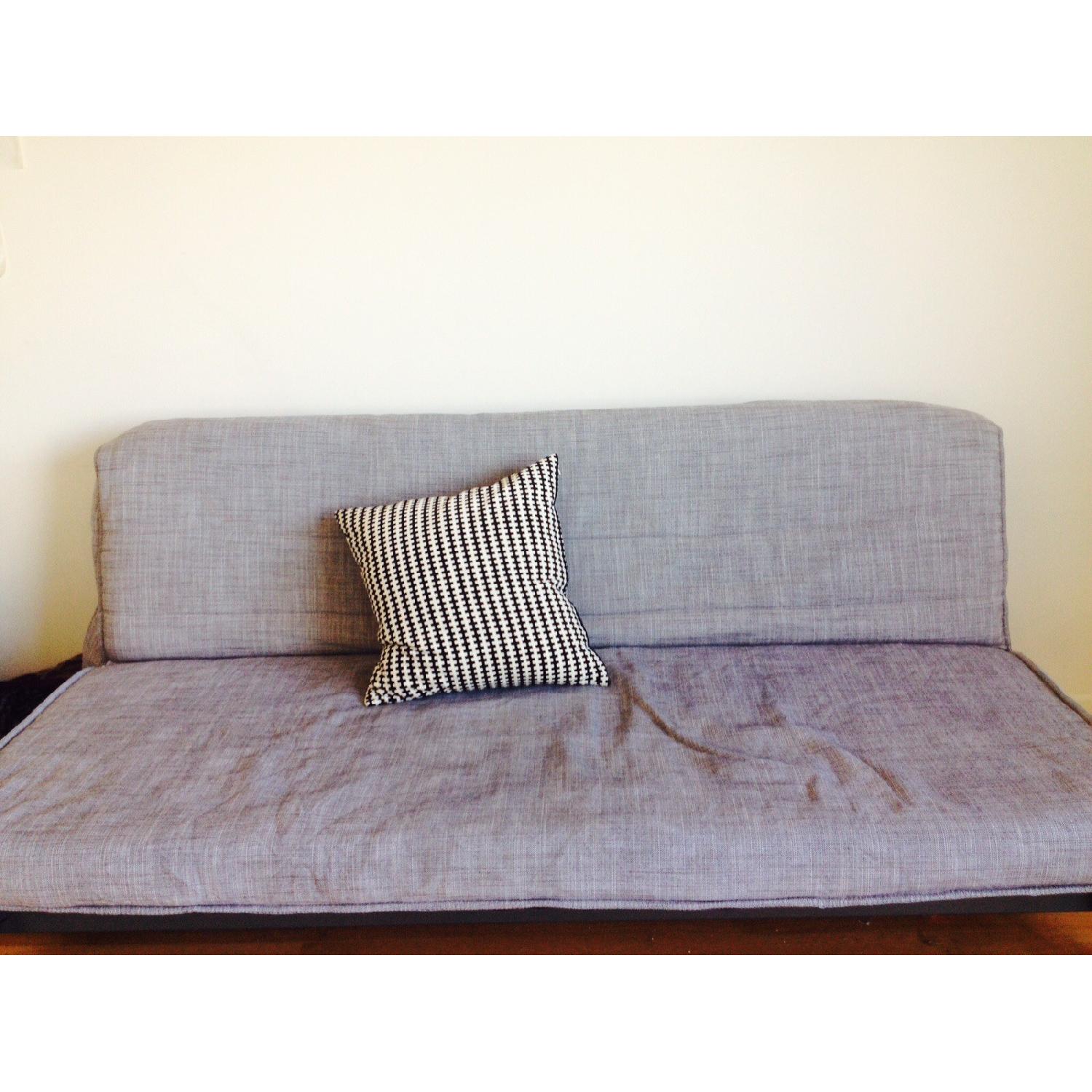 Ikea Grey Futon - image-1