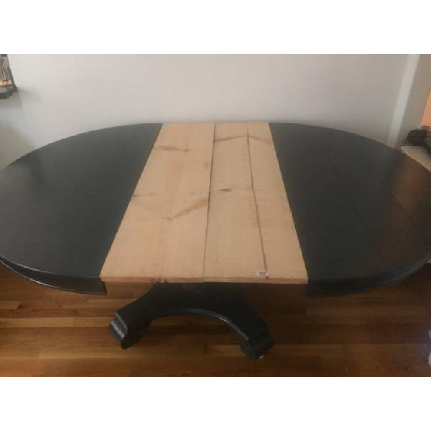 Vintage Round Expandable Dining Table - image-4