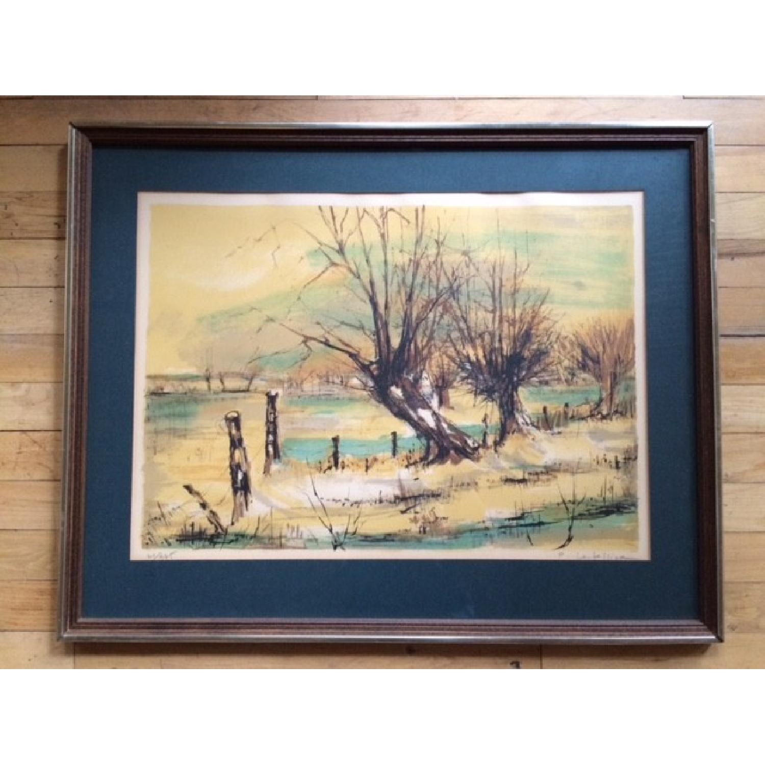 Original Signed and Numbered Limited Edition Lithograph by Pierre Letellier - image-1