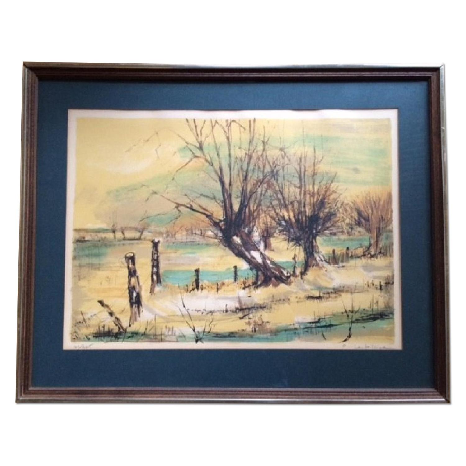 Original Signed and Numbered Limited Edition Lithograph by Pierre Letellier - image-0