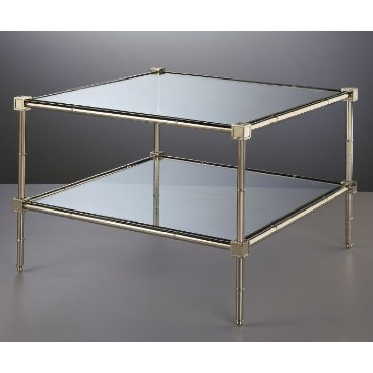 Jonathan Adler Meurice 2 Tier Glass Table - image-3