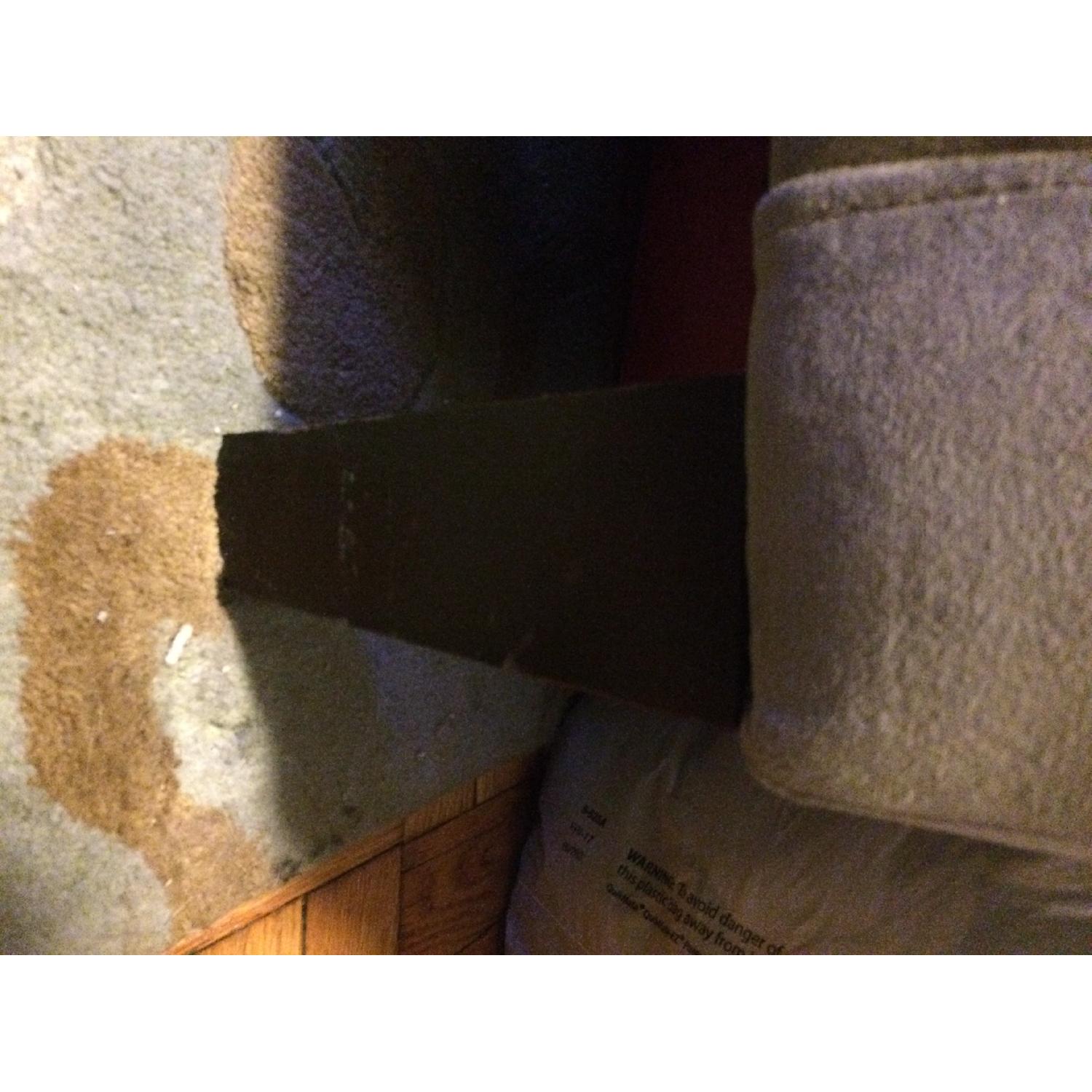 Macy's Microfiber Tufted Chair in Granite - image-1