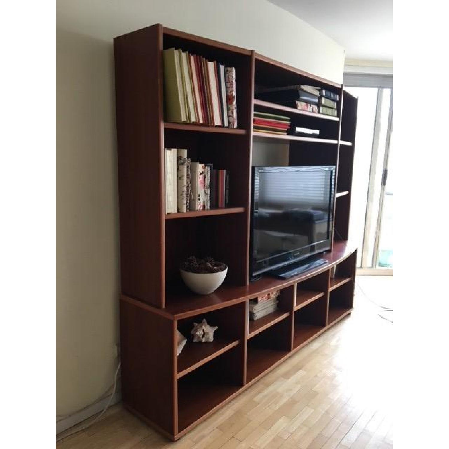 Three Section Wall Unit/Enertainment Center - image-2