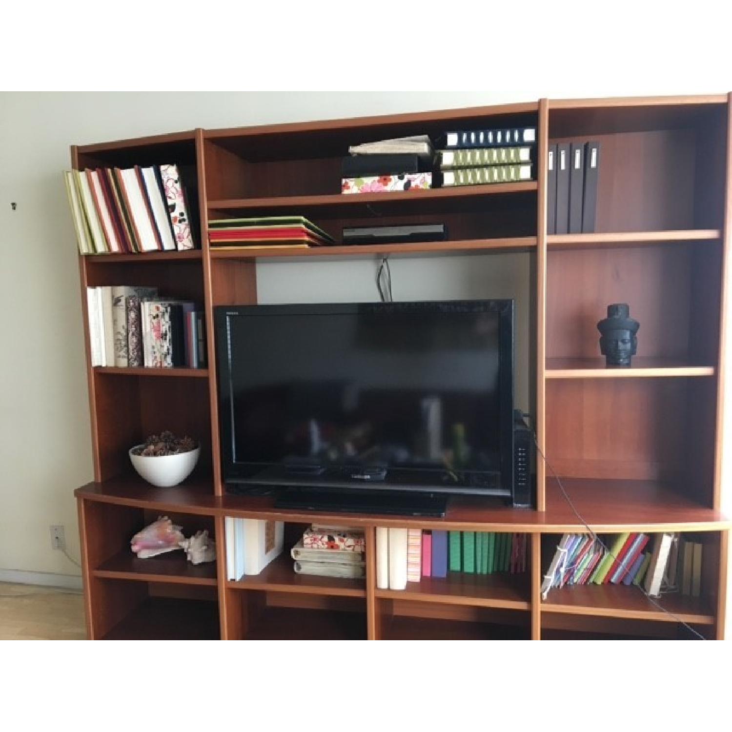 Three Section Wall Unit/Enertainment Center - image-3