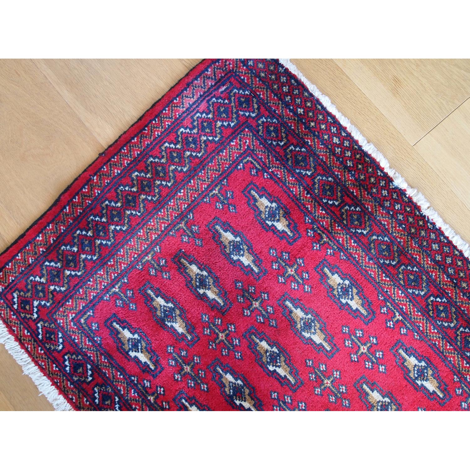 Vintage 1970s Turkoman Tekke Rug - image-6