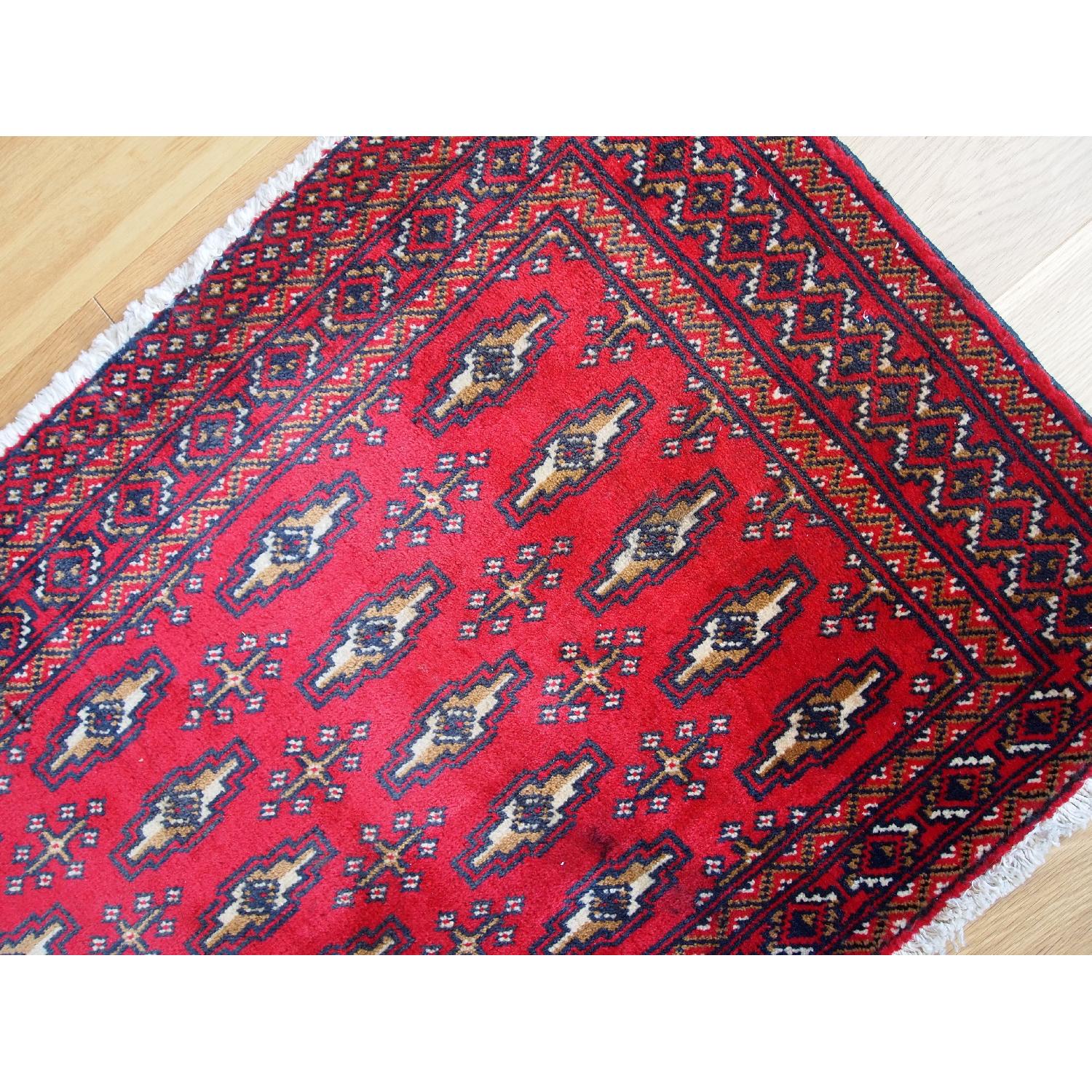 Vintage 1970s Turkoman Tekke Rug - image-7