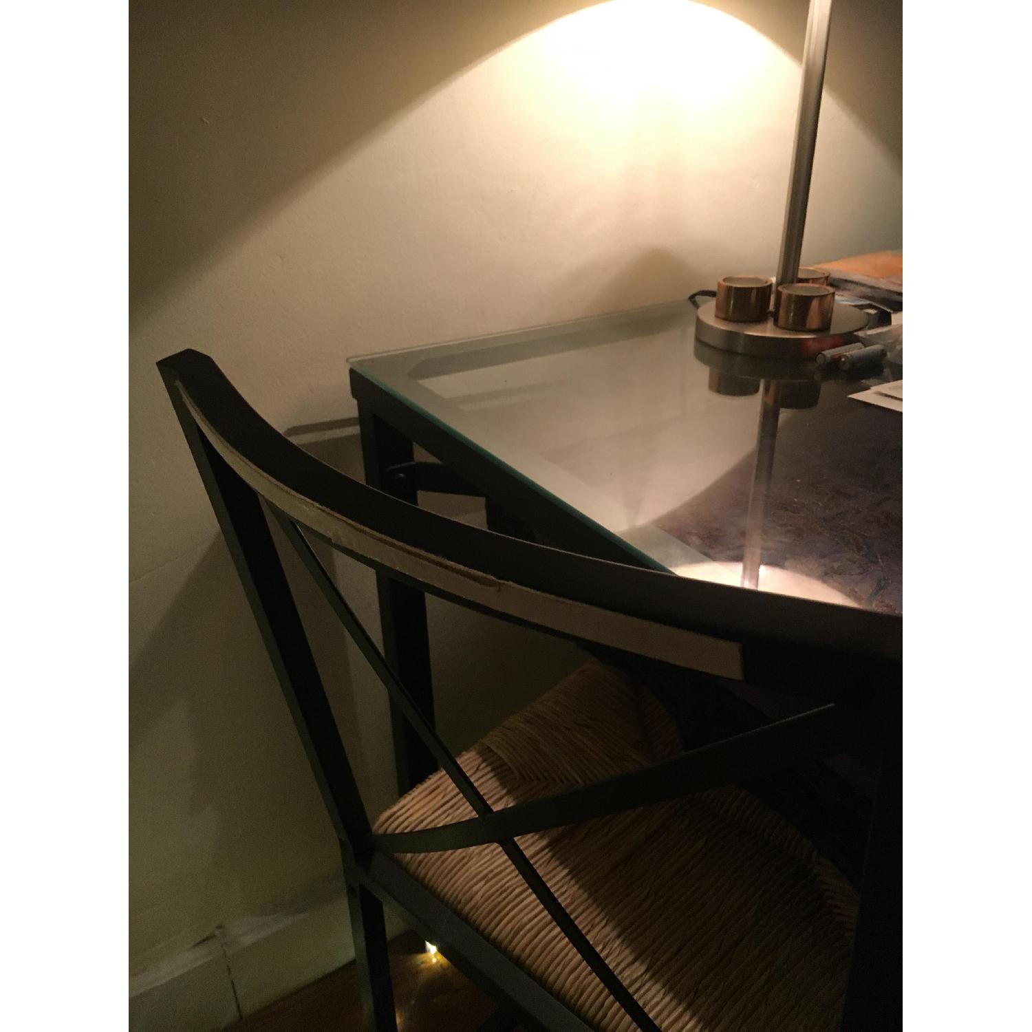 Ikea Granas Glass Top Table w/ 4 Chairs AptDeco