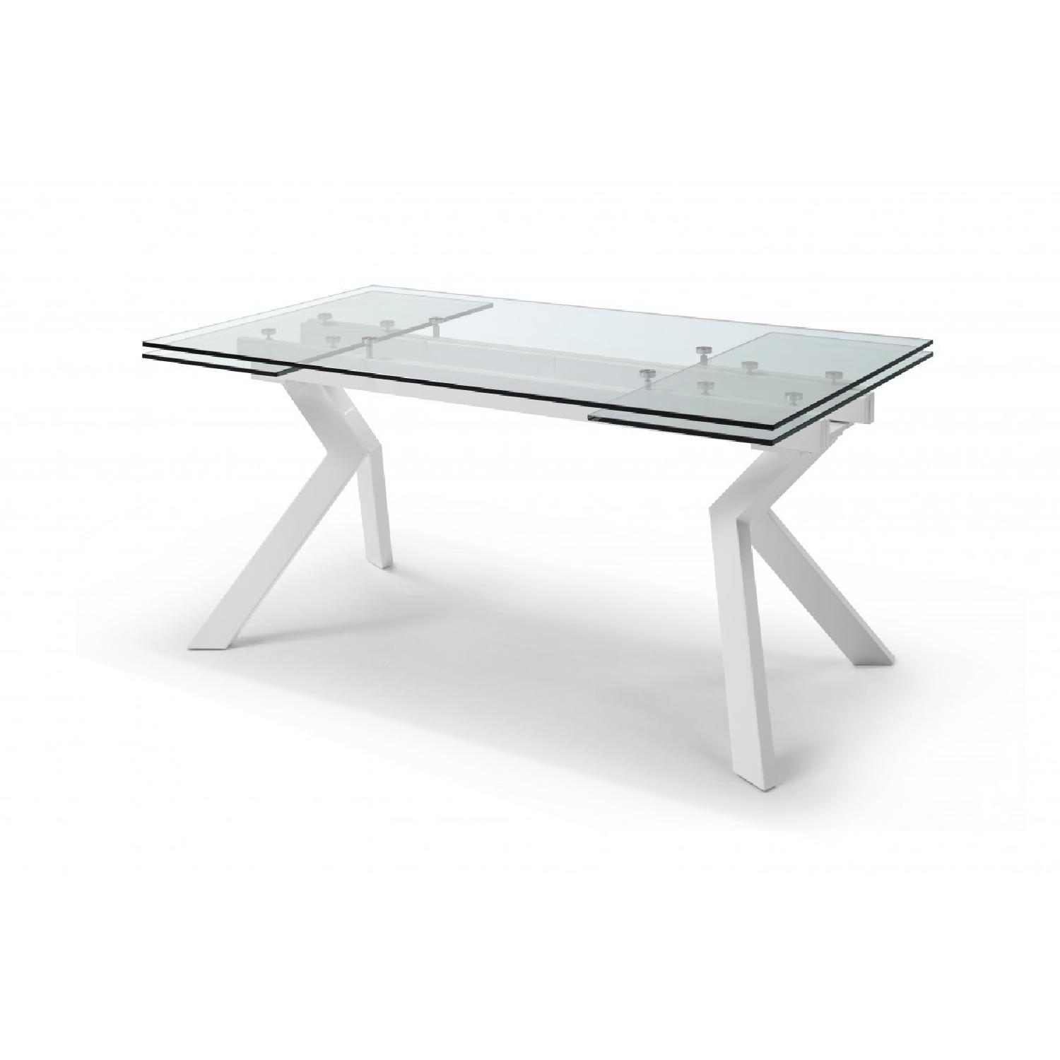 Houzz Banco Extendable Dining Table w/ 6 Dining Chairs - image-1