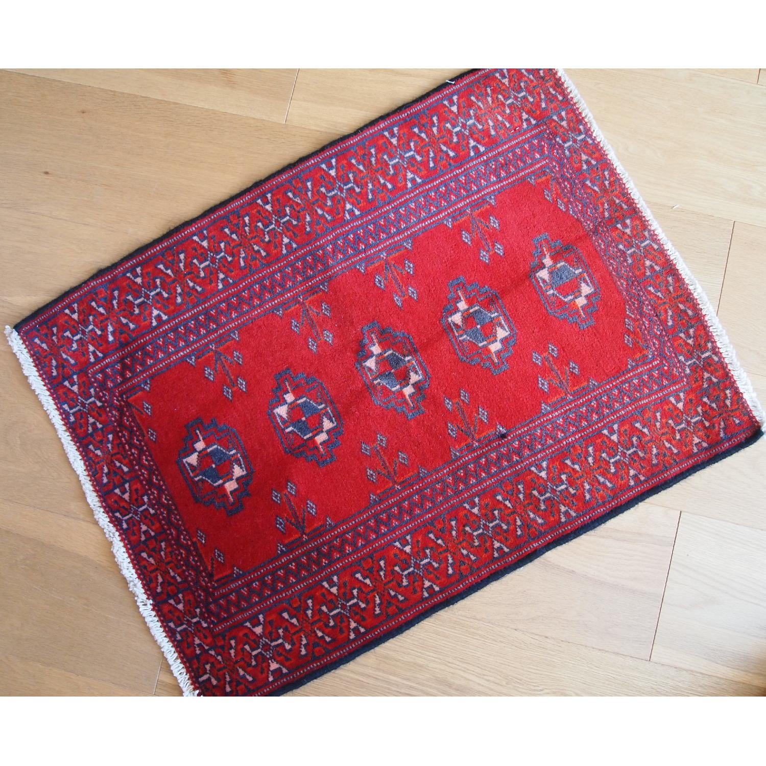 Vintage 1970s Turcoman Rug - image-1