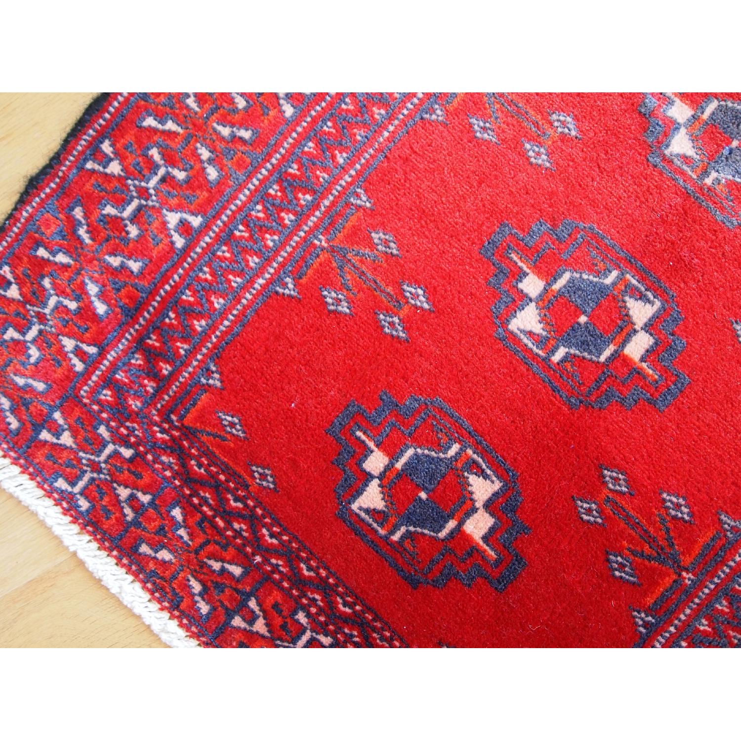 Vintage 1970s Turcoman Rug - image-4