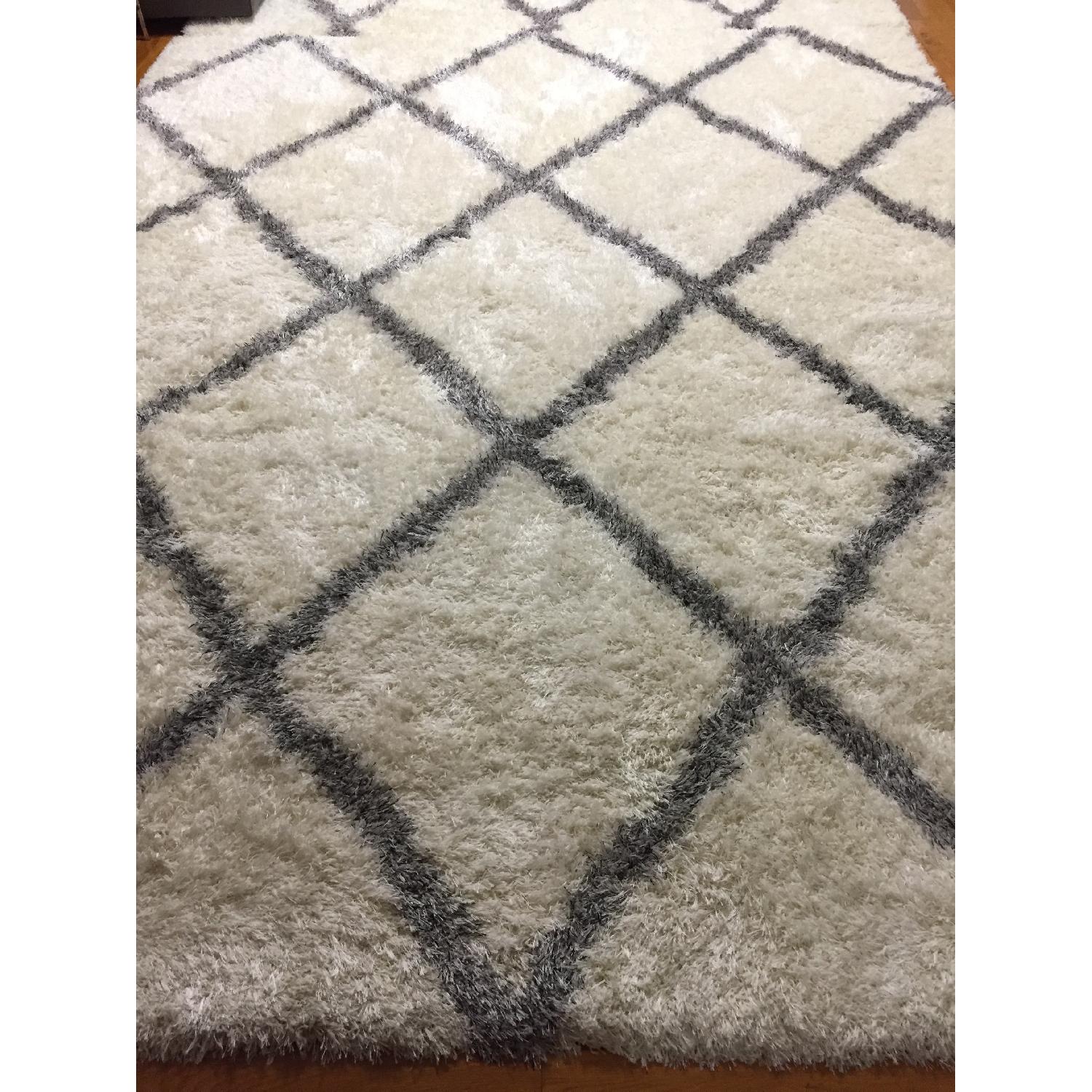 nuLOOM Moroccan Trellis Shag Rug - image-1