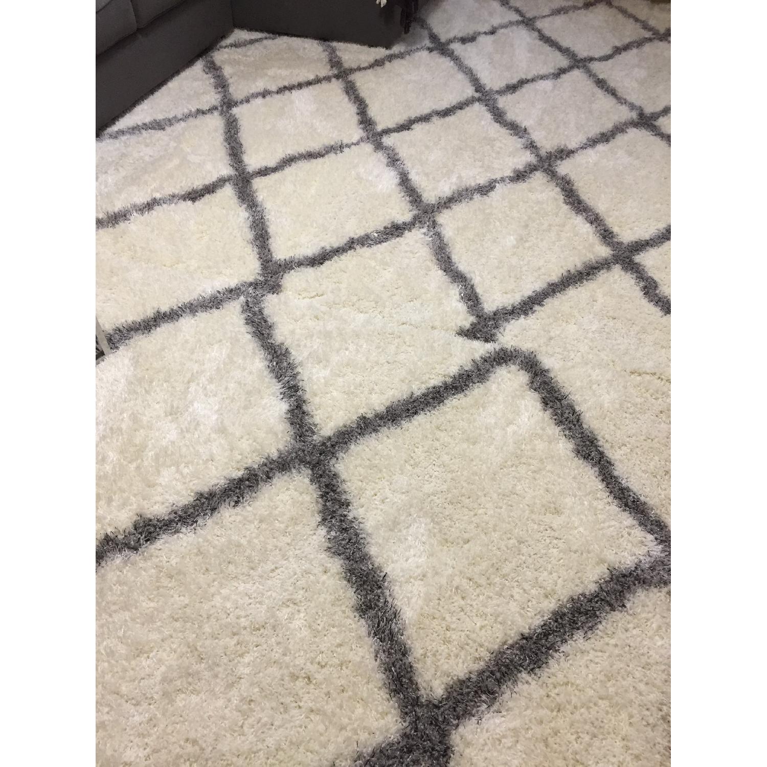 nuLOOM Moroccan Trellis Shag Rug - image-2