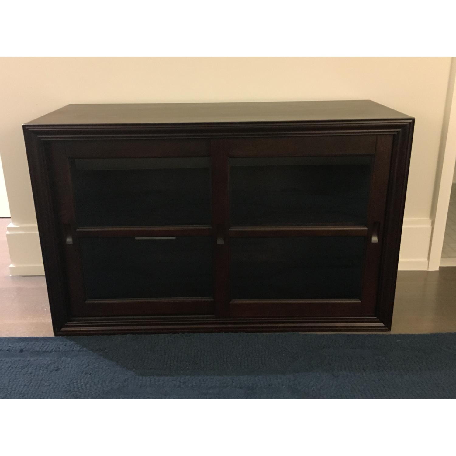 Pottery Barn Modular Wooden 2-Door Cabinet/TV stand - image-5