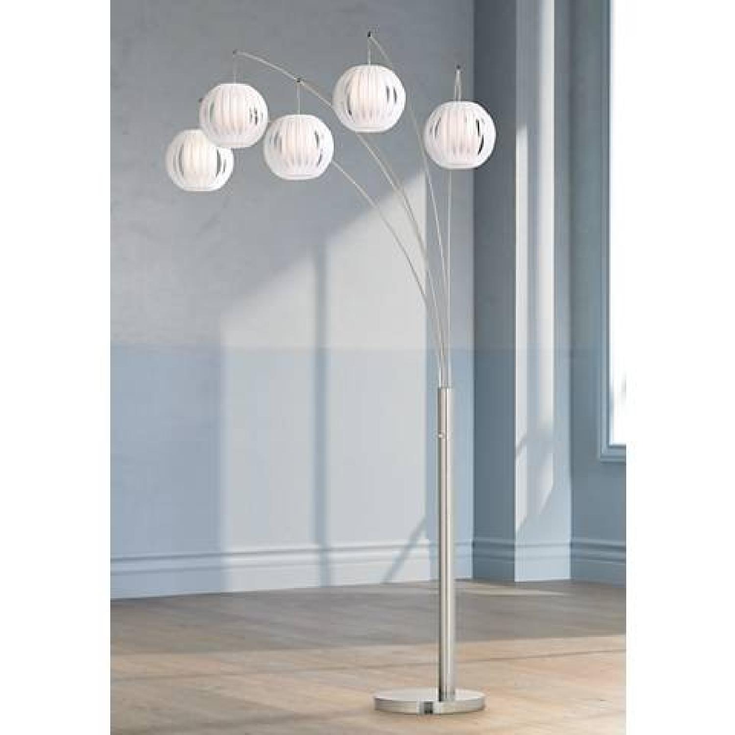 Lite Source Deion 5-Light Hanging Arc Floor Lamp - image-1