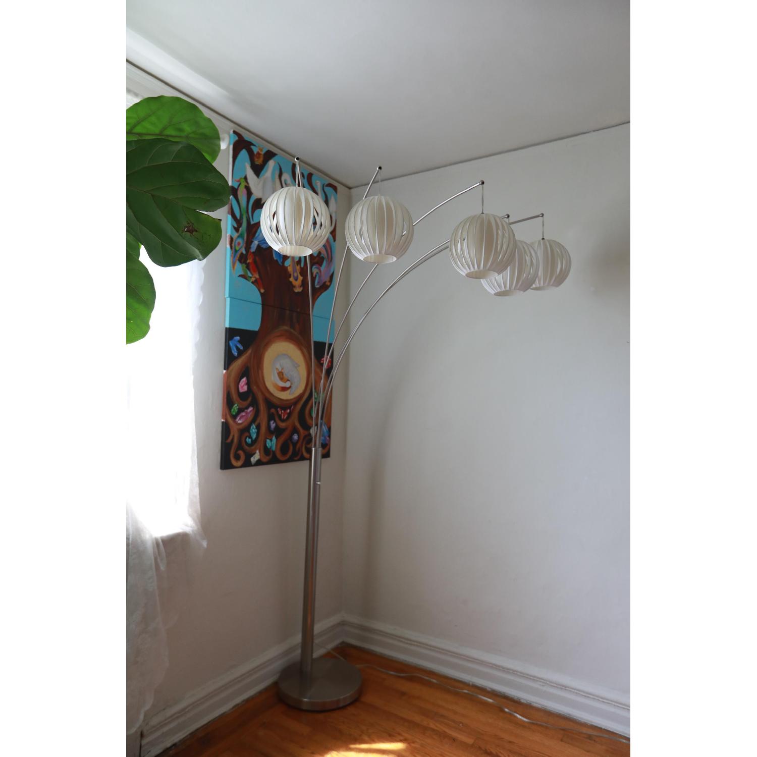 Lite Source Deion 5-Light Hanging Arc Floor Lamp - image-5