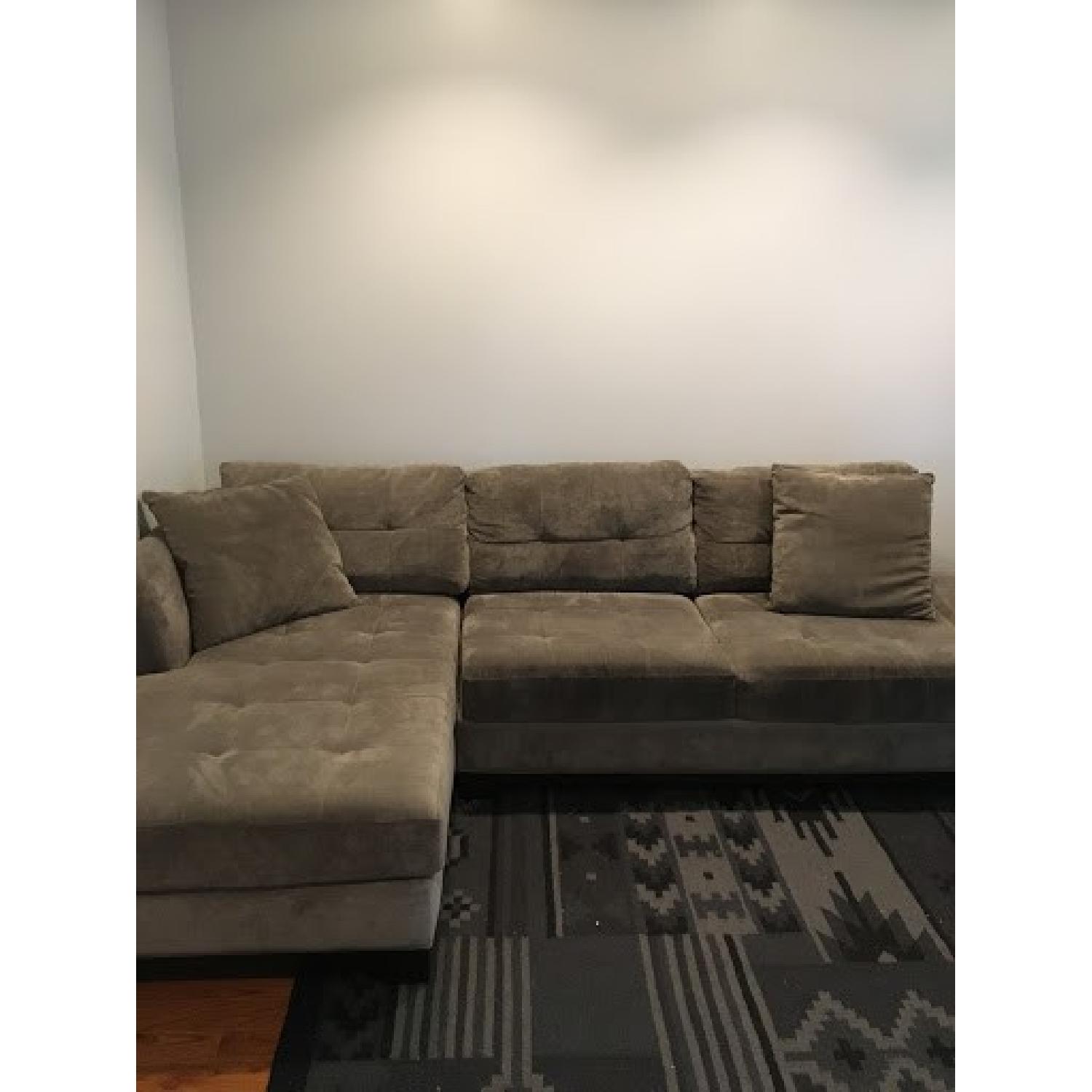 Macy's U-Shaped Sectional - image-2