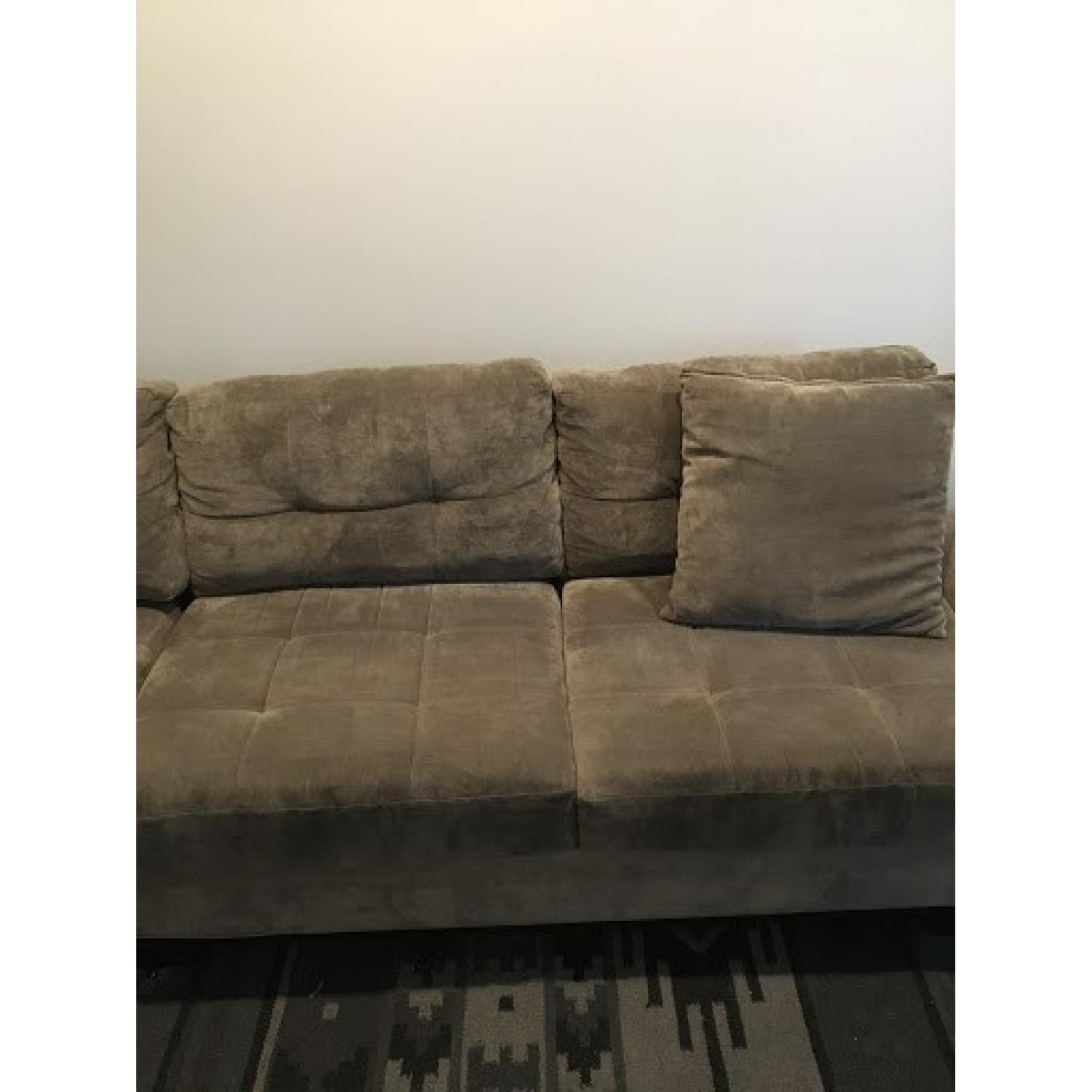 Macy's U-Shaped Sectional - image-4