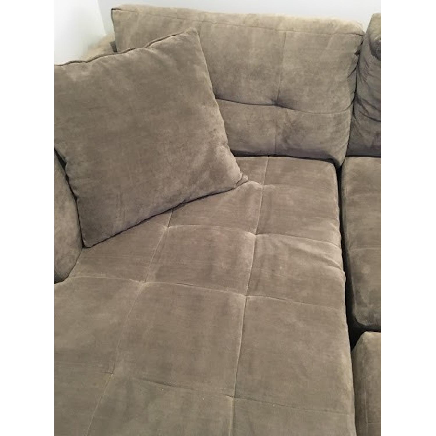 Macy's U-Shaped Sectional - image-5