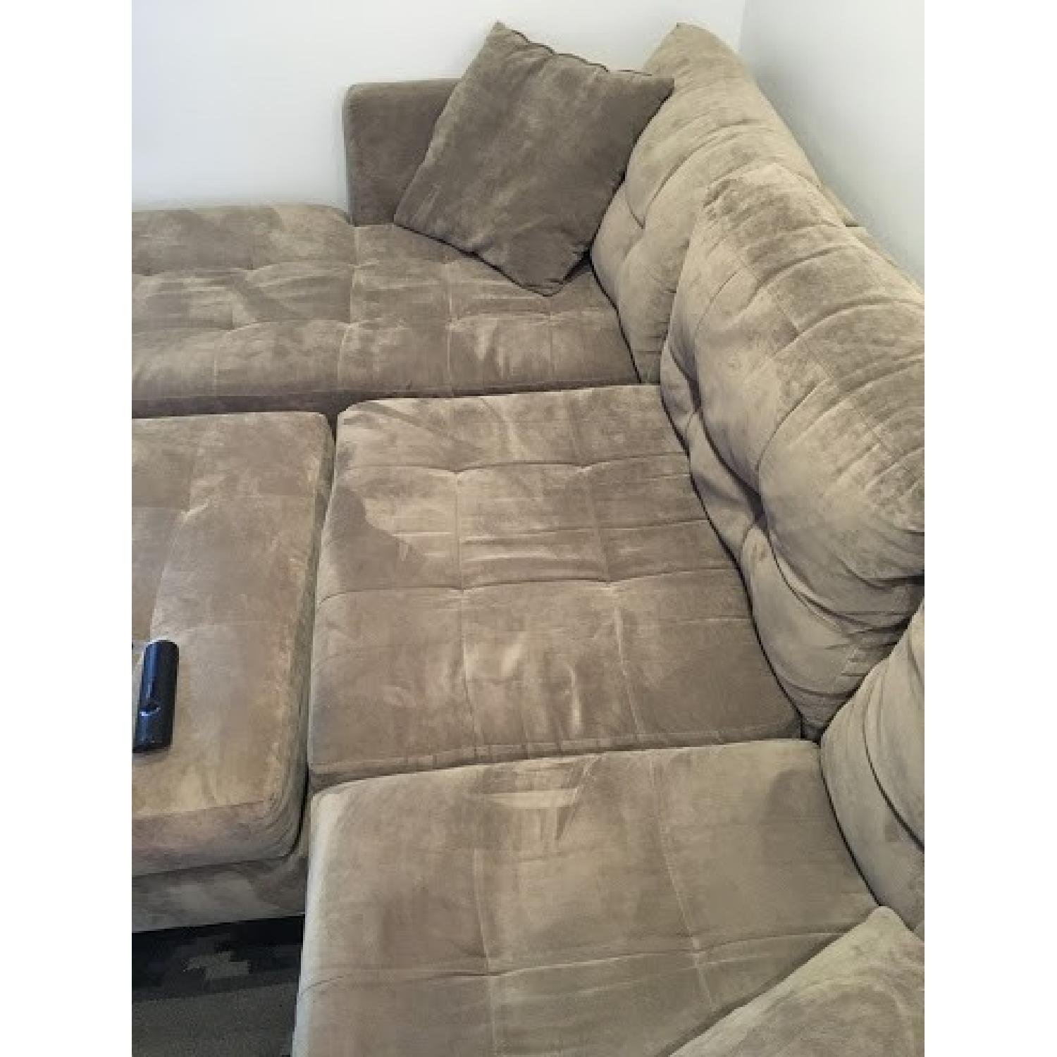 Macy's U-Shaped Sectional - image-7