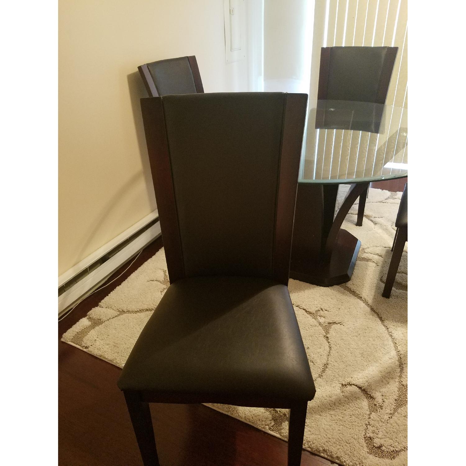 Venice 5 Piece Glass Dining Set - image-3