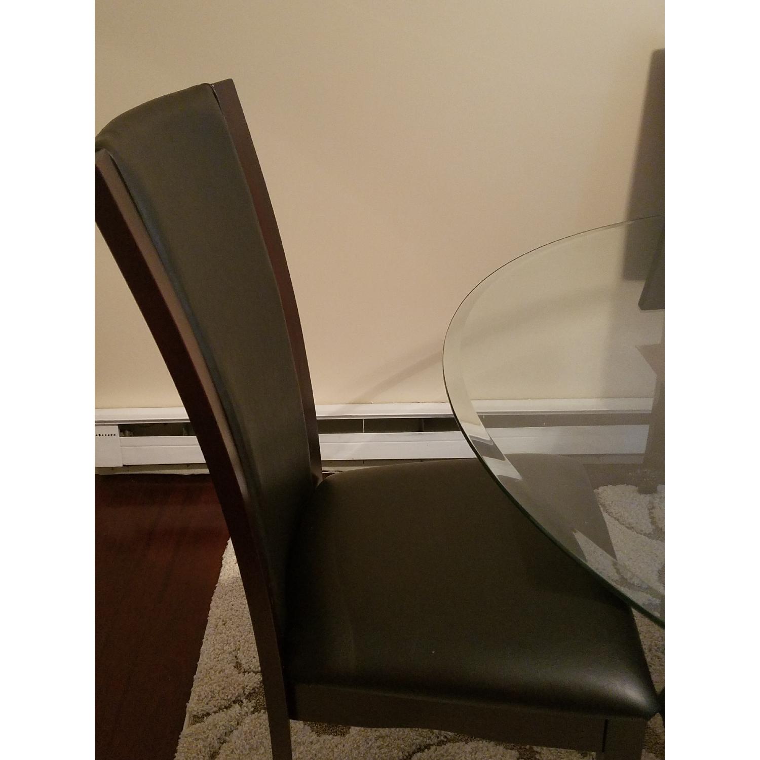 Venice 5 Piece Glass Dining Set - image-4