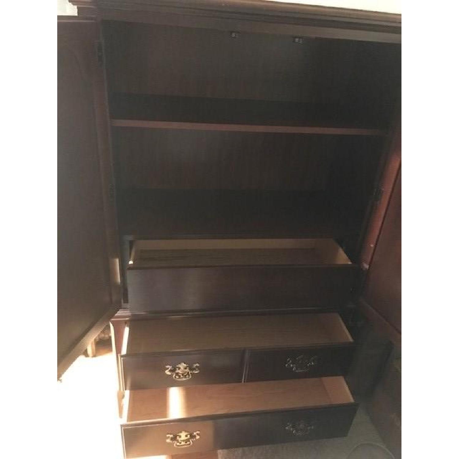 Cherry Wood Armoire - image-4