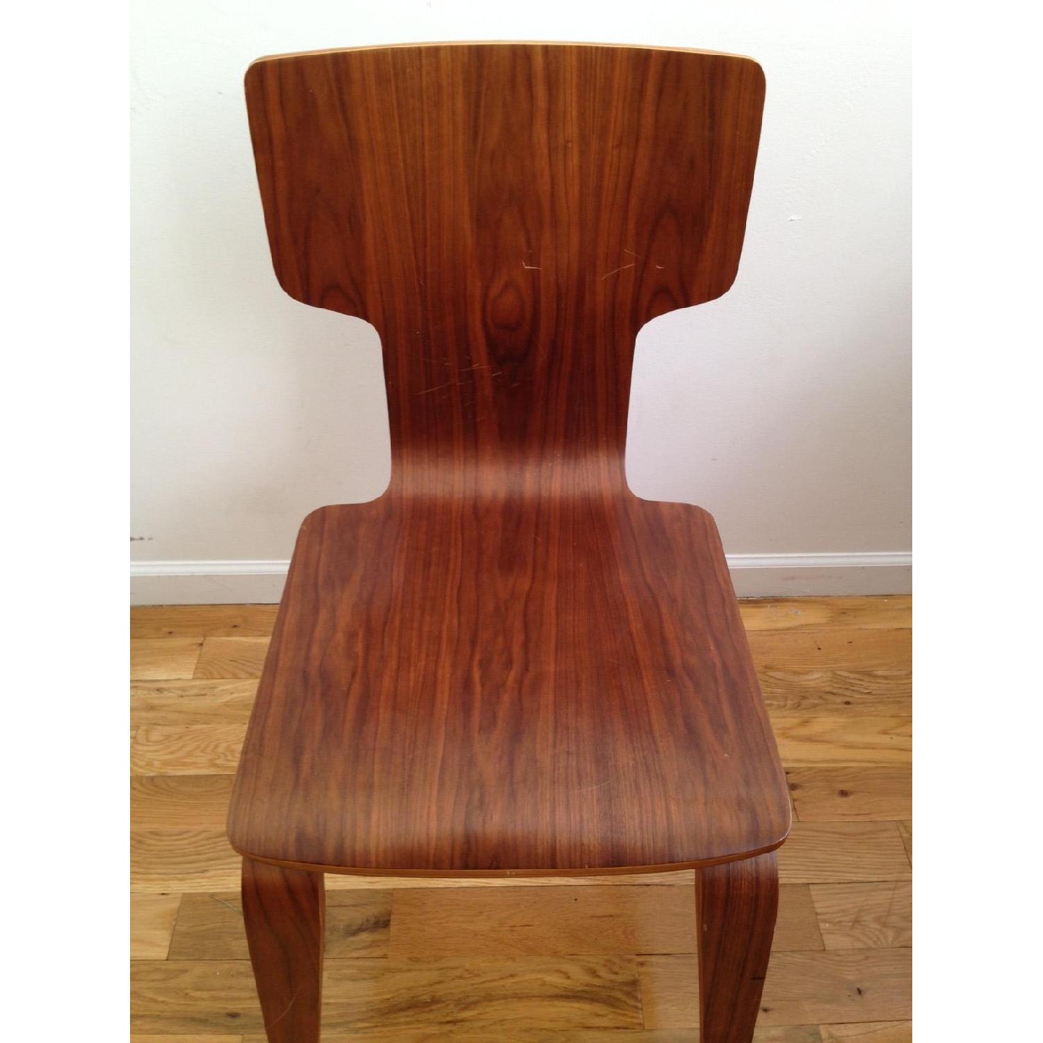 West Elm Stackable Bentwood Dining Chairs - image-2