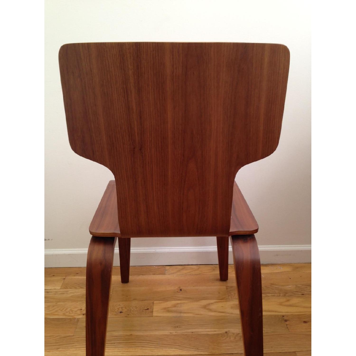 West Elm Stackable Bentwood Dining Chairs - image-9
