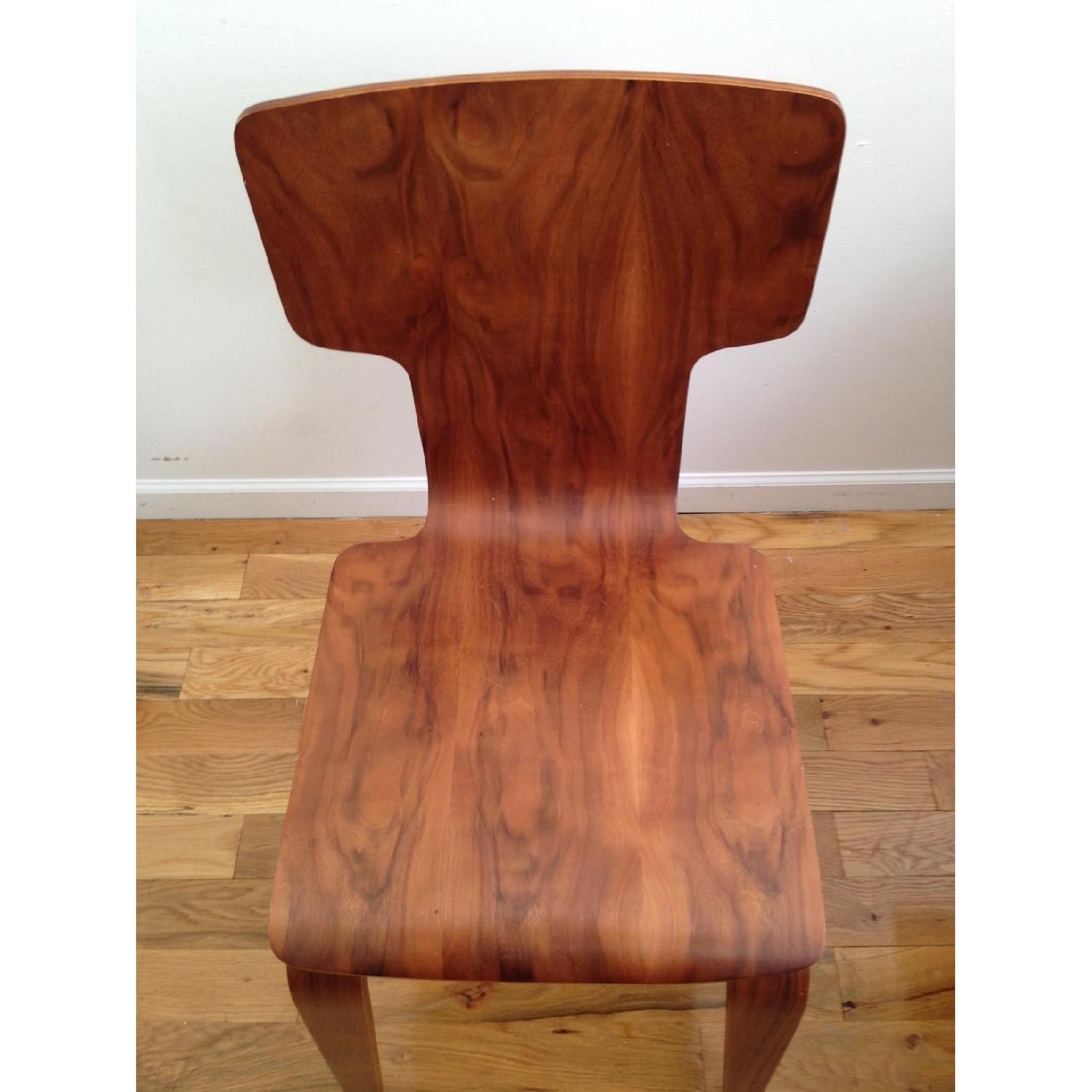West Elm Stackable Bentwood Dining Chairs - image-11