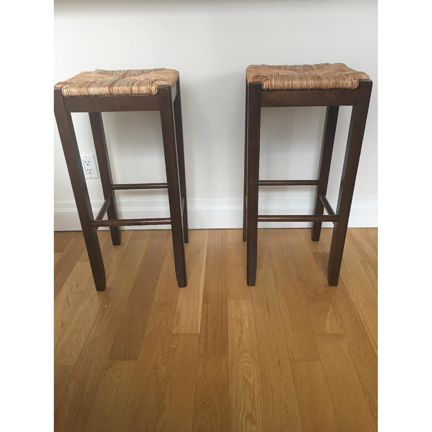 Winsome Wood Bar Stools in Walnut Finish - image-1