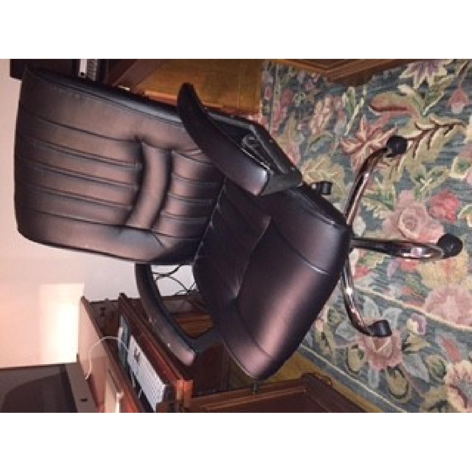 Matching Executive Desk + Credenza - image-3