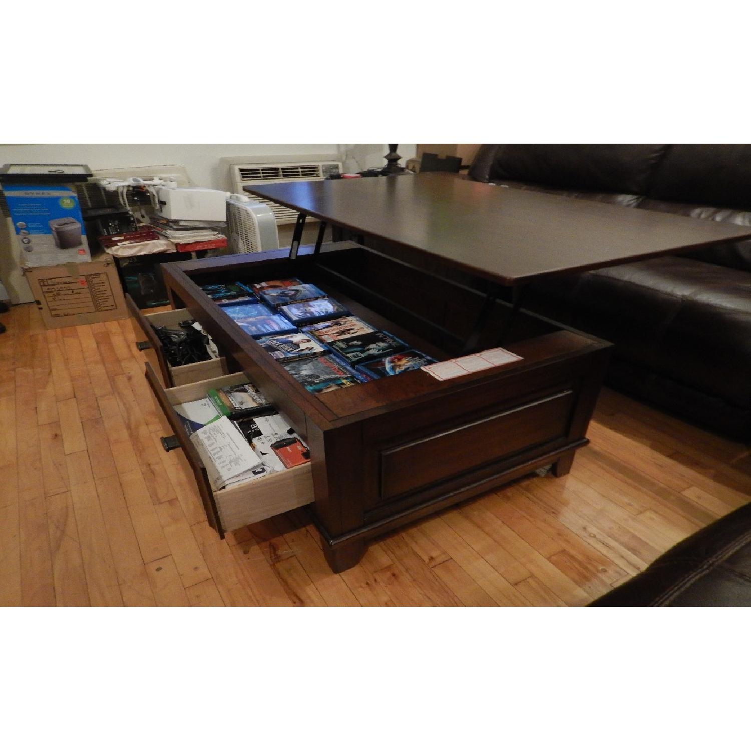 Ashley's Lift Top Coffee Table - image-6