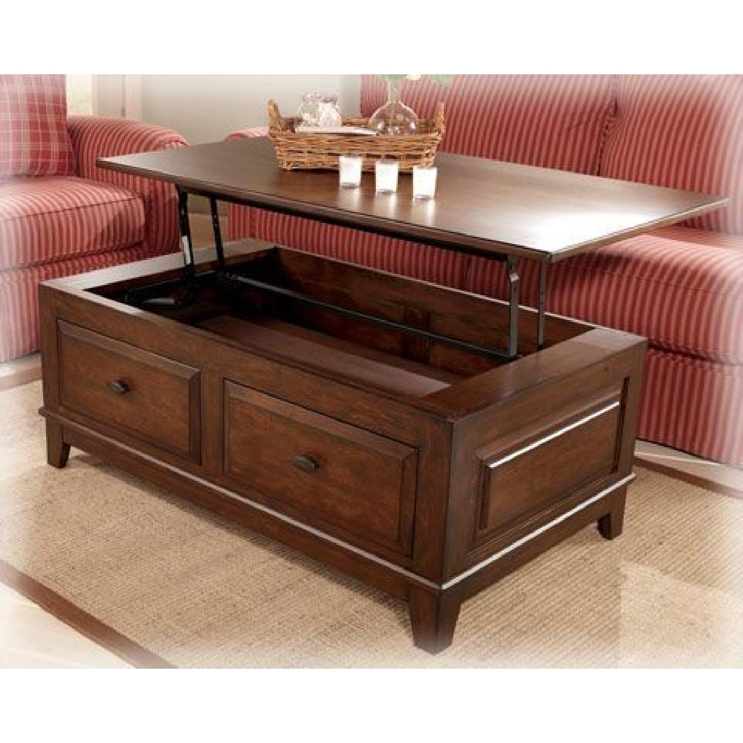 Ashley's Lift Top Coffee Table - image-9