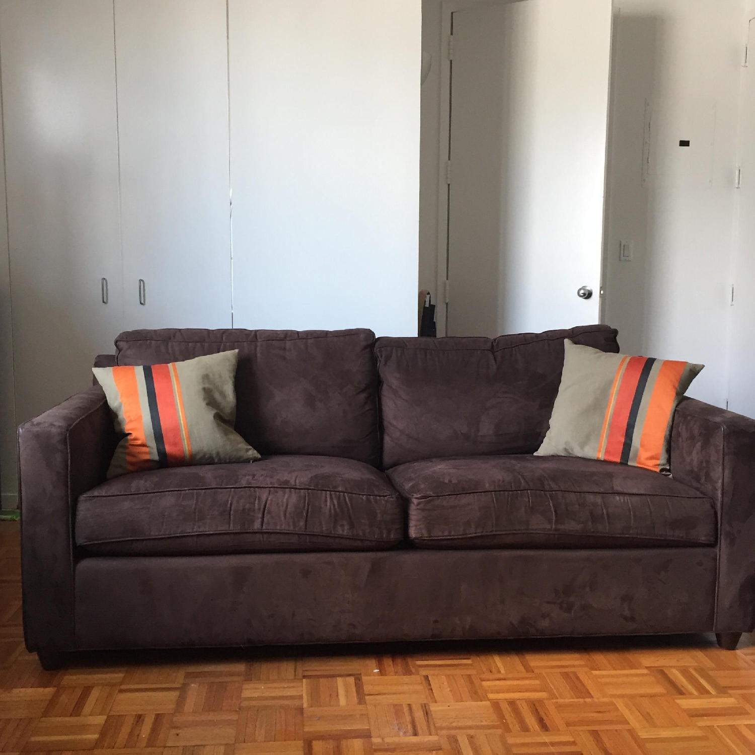 Crate & Barrel Troy Couch - image-1