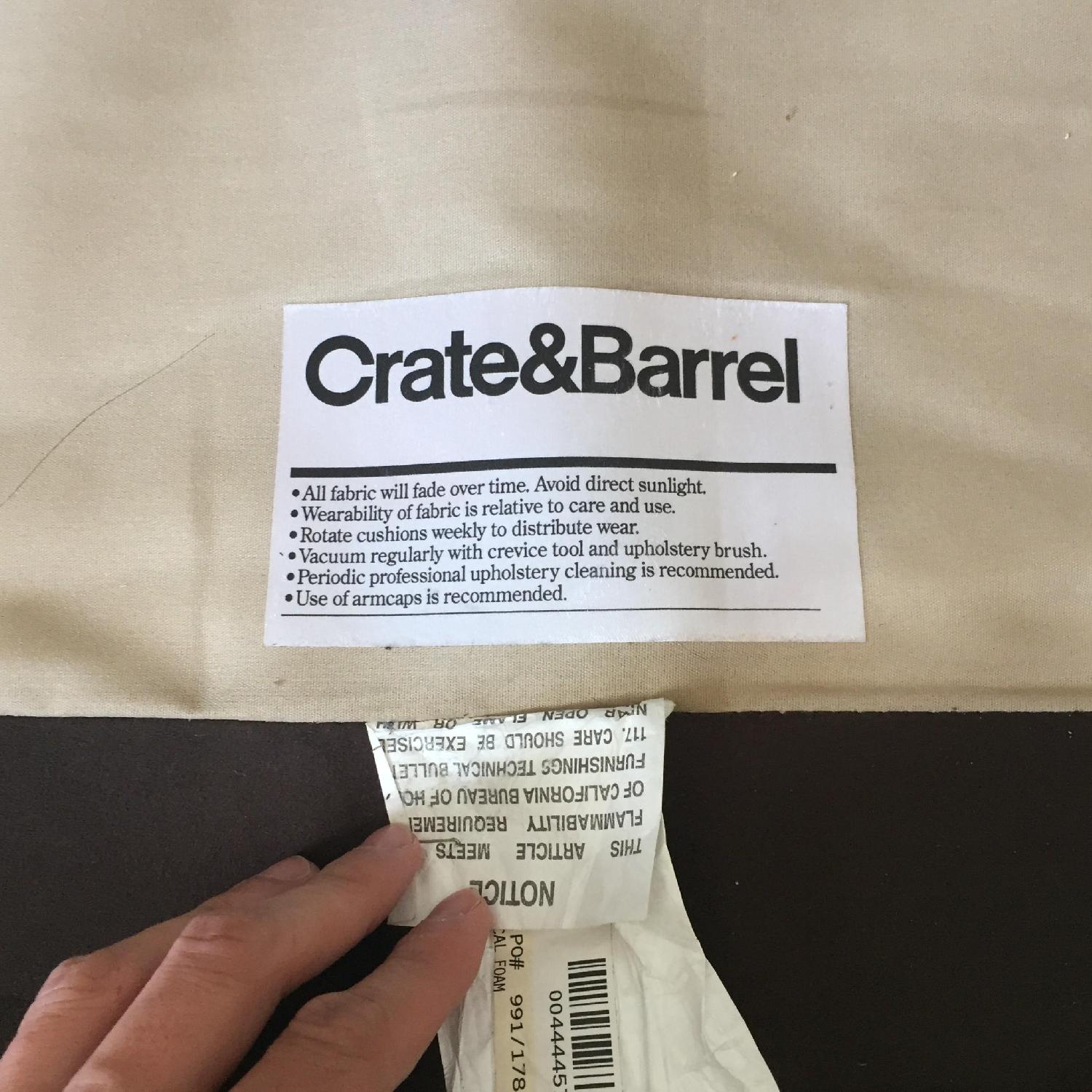 Crate & Barrel Troy Couch - image-5