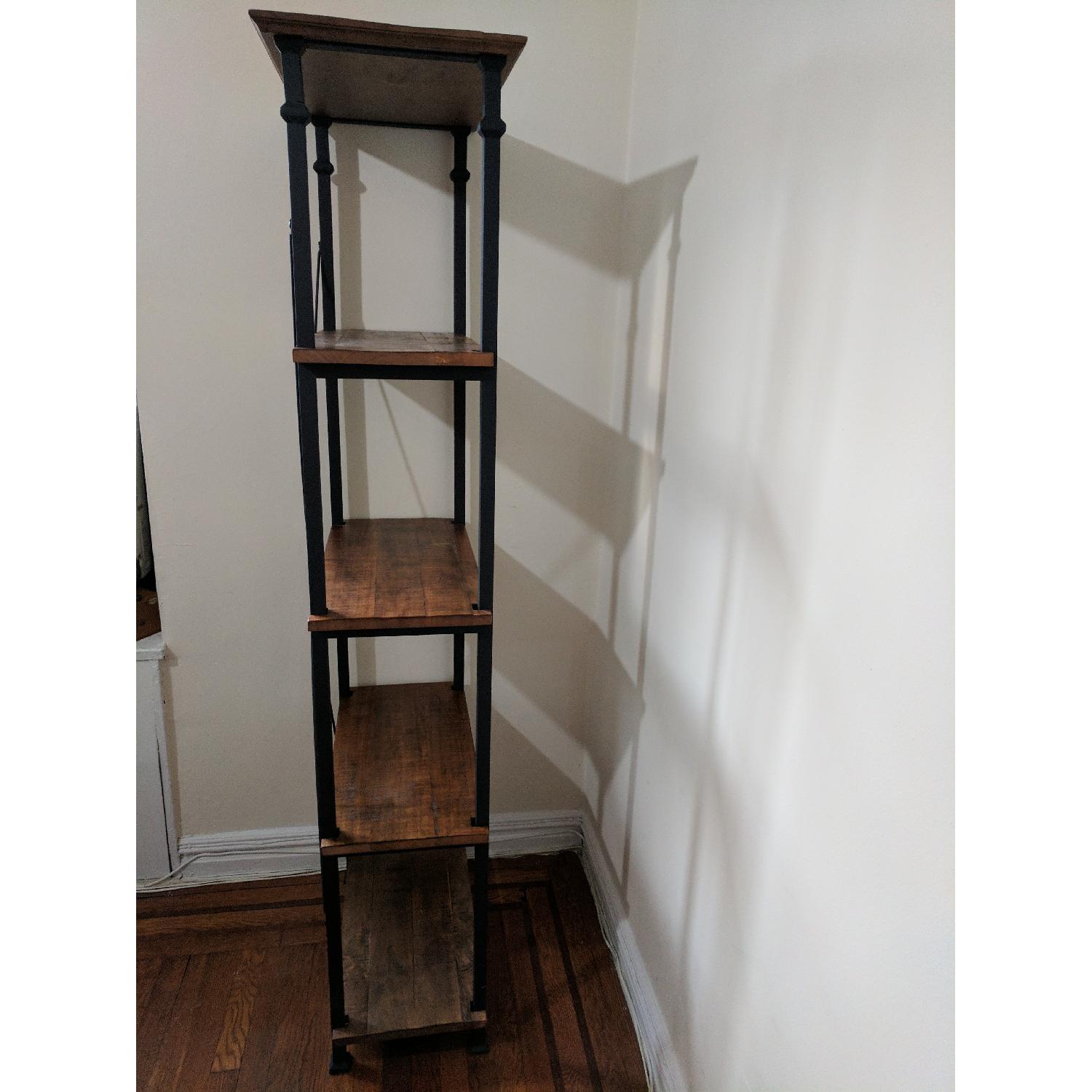 Wayfair Wood & Metal Industrial Bookcase - image-3