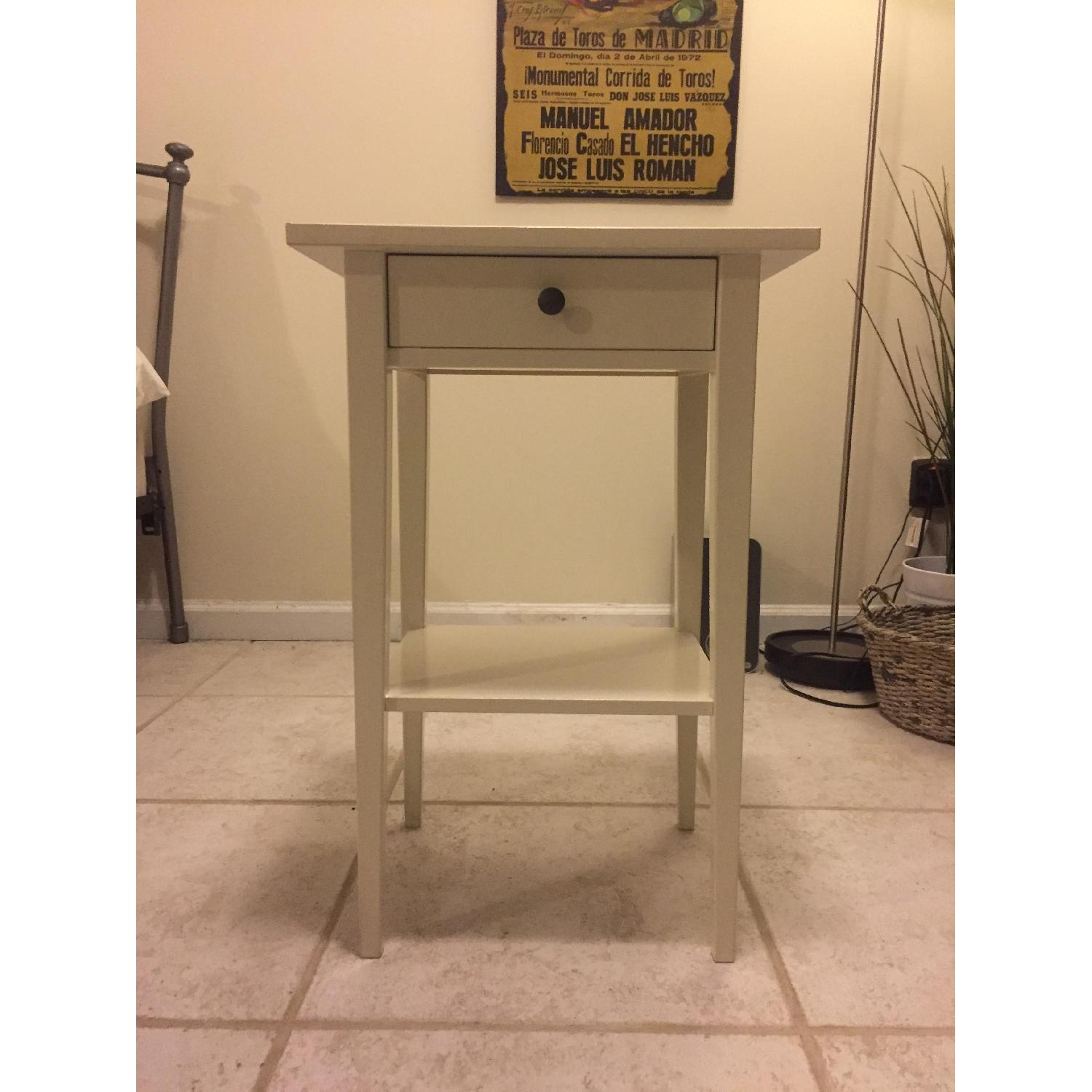 Ikea Hemnes White Nightstands - image-1