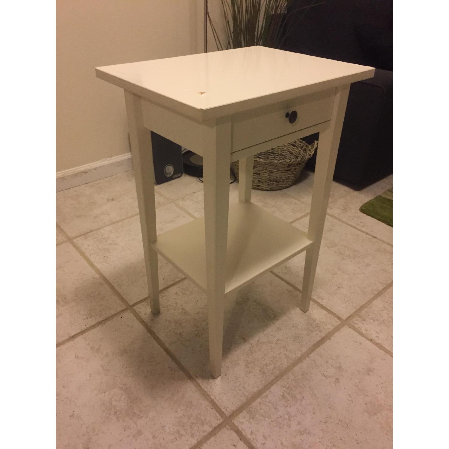 Ikea Hemnes White Nightstands - image-3