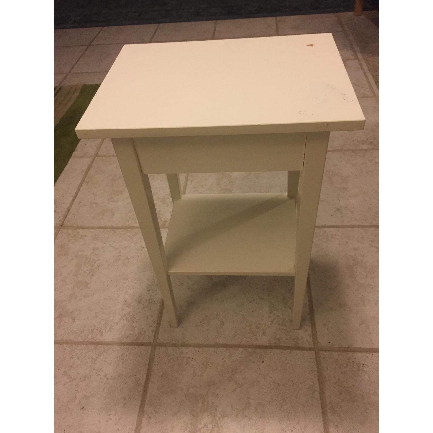 Ikea Hemnes White Nightstands - image-4
