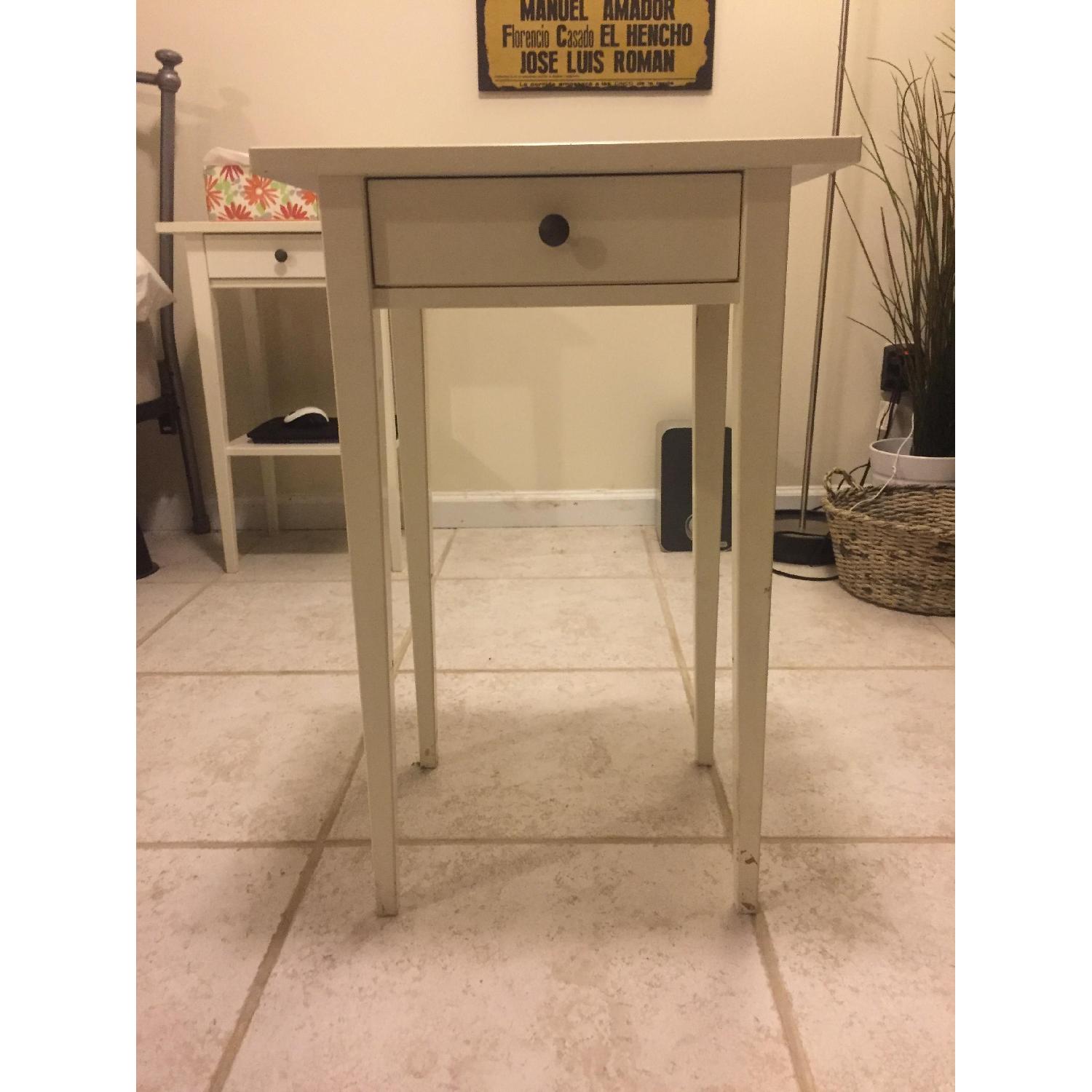 Ikea Hemnes White Nightstands - image-9