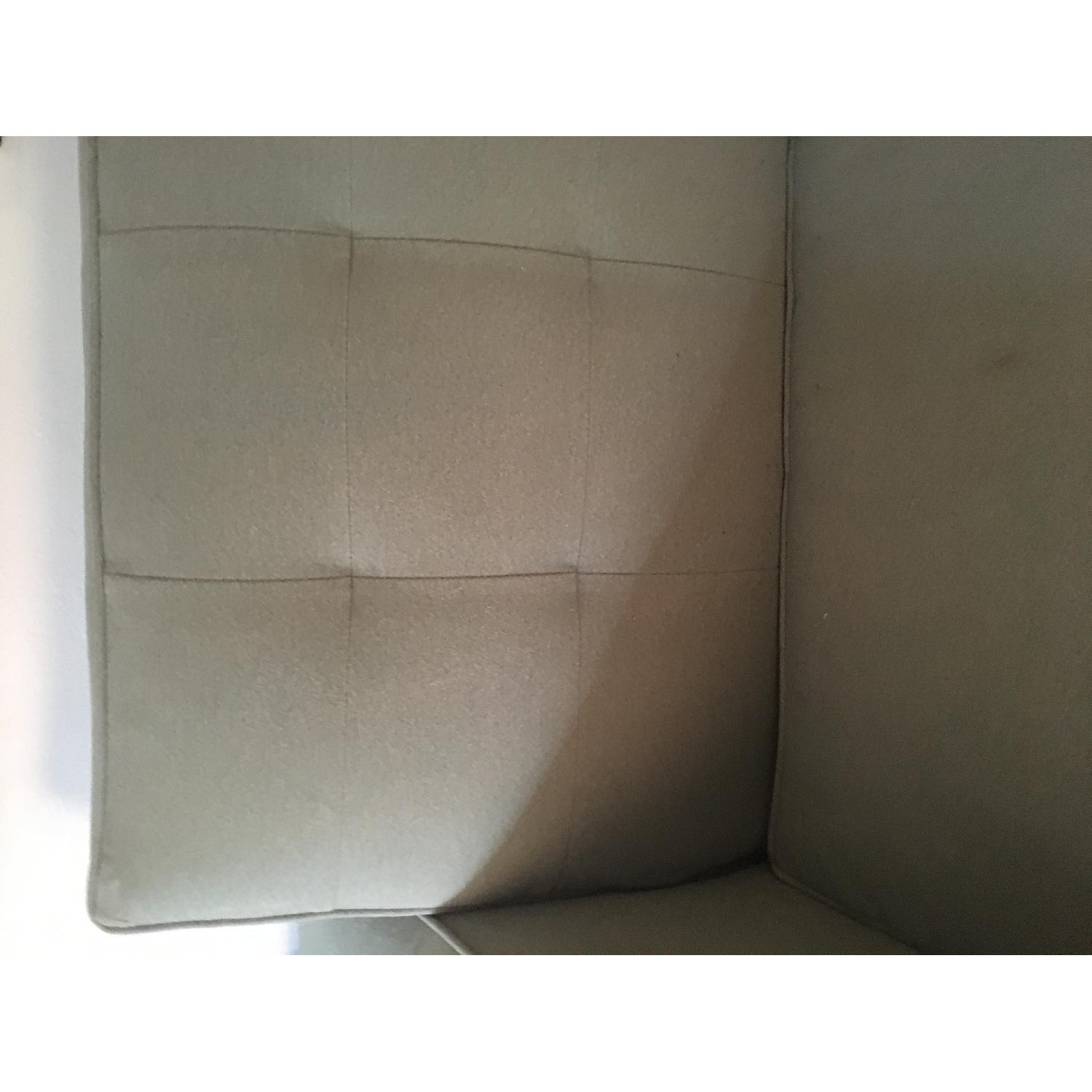 Mitchell Gold + Bob Williams Light Blue Wool Tufted Sectional - image-8