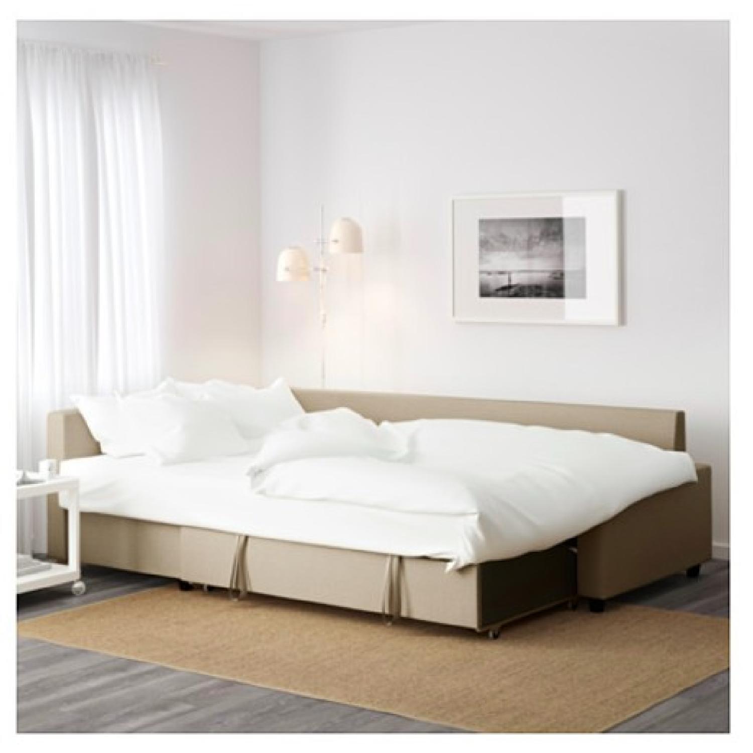 Ikea Friheten Storage Sleeper Sectional Sofa - image-4