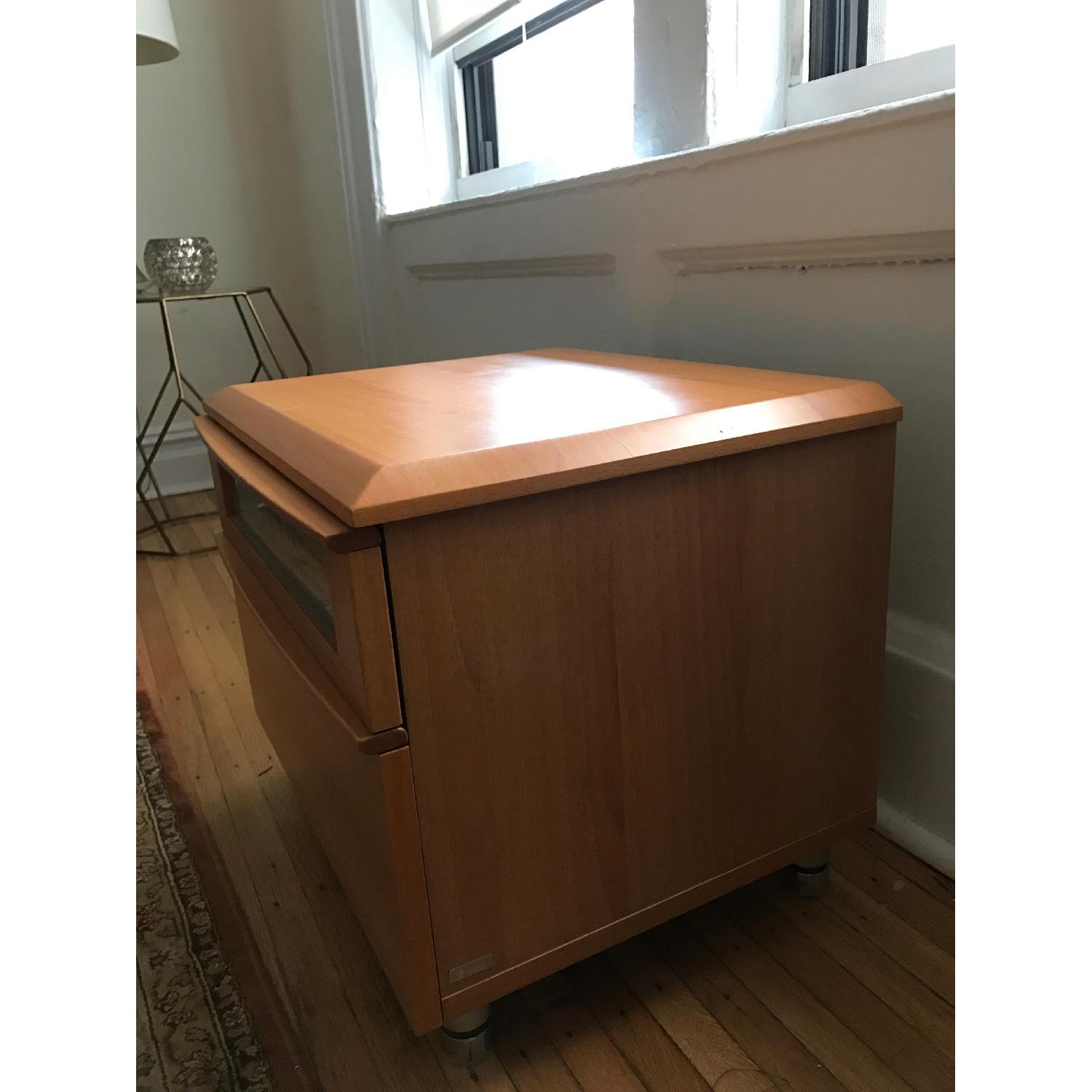 Wood Nightstand - image-3