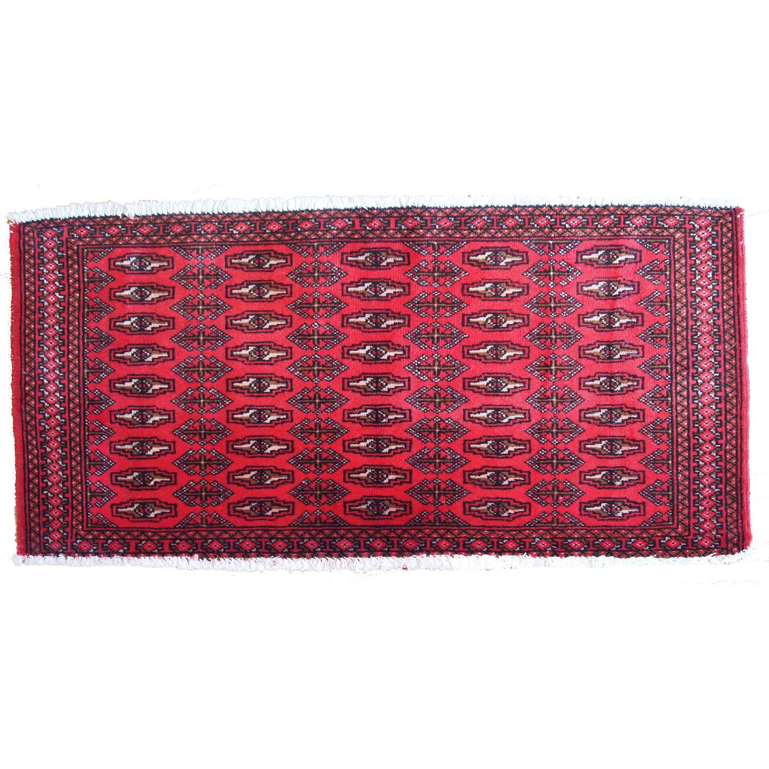 Vintage 1970s Turkoman Tekke Rug - image-2
